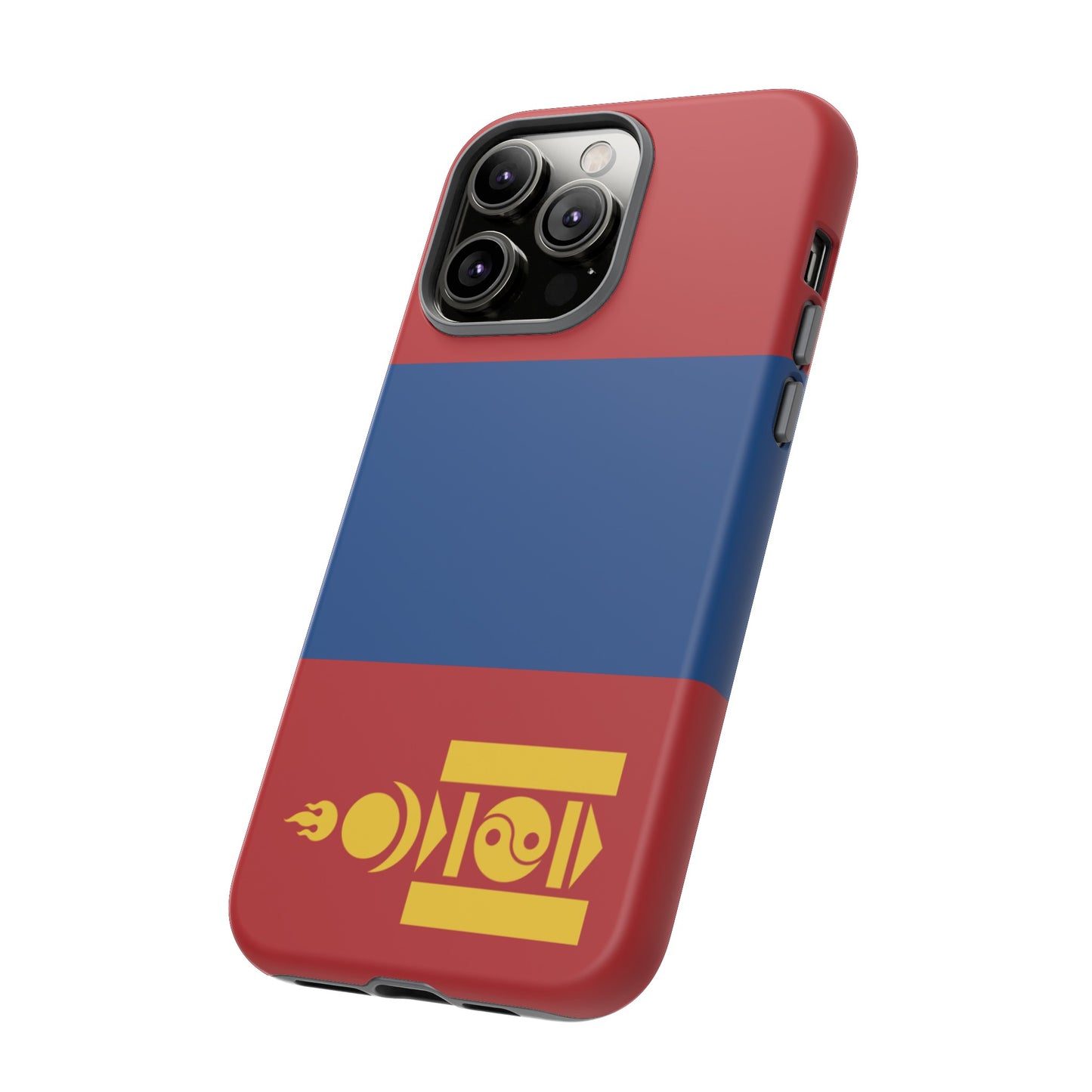 Mongolia Flag Phone Case | iPhone 15 Plus/ Pro, 14, 13, 12| Google Pixel 7, Pro, 5| Samsung Galaxy S23 All Major Phone Models