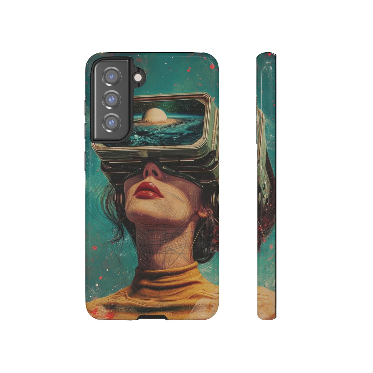 A View Of Above Wallpaper Phone Case | iPhone 15 Plus/ Pro, 14, 13, 12| Google Pixel 7, Pro, 5| Samsung Galaxy S23 All Major Phone Models