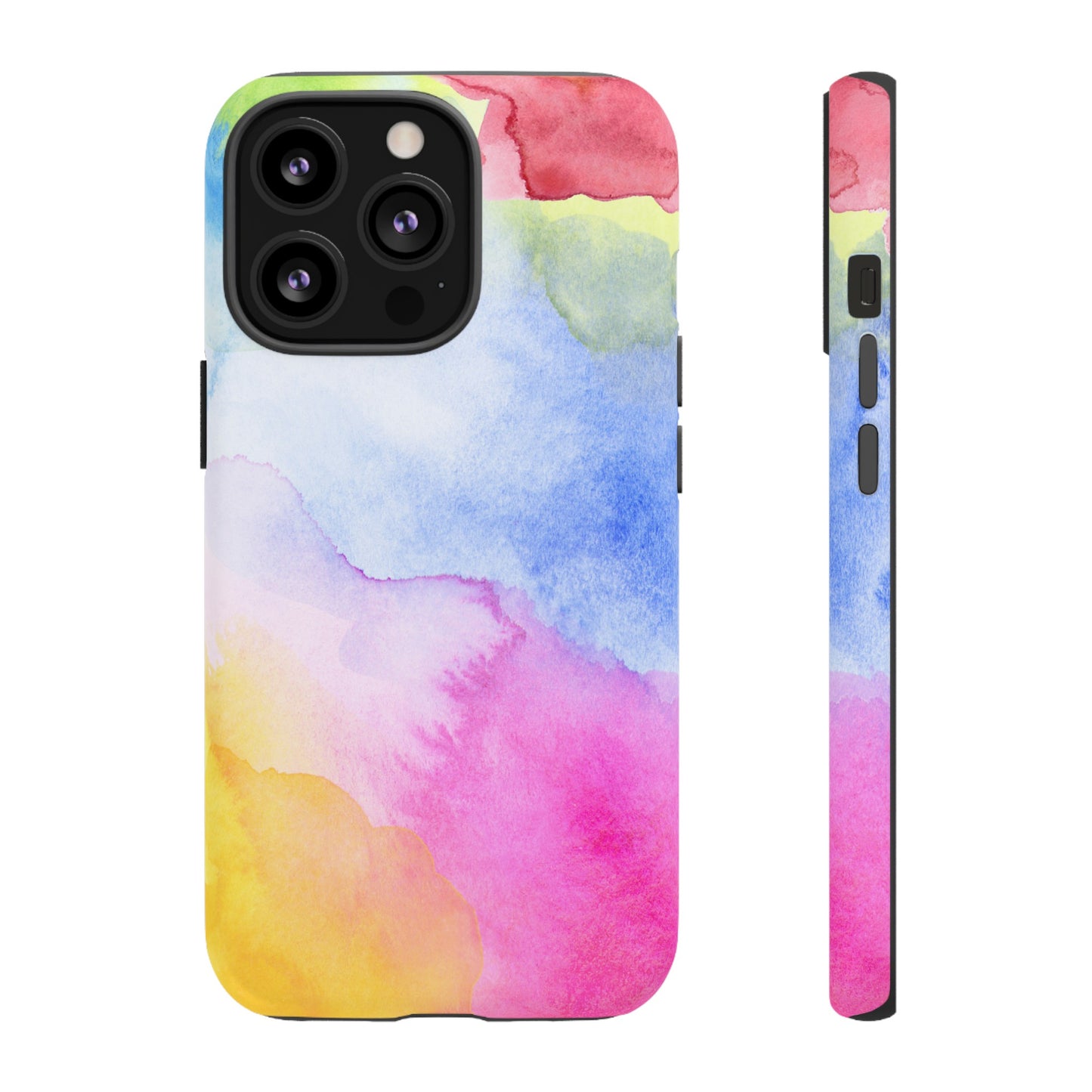 Watercolour Rainbow Phone Case | iPhone 15 Plus/ Pro, 14, 13, 12| Google Pixel 7, Pro, 5| Samsung Galaxy S23 All Major Phone Models