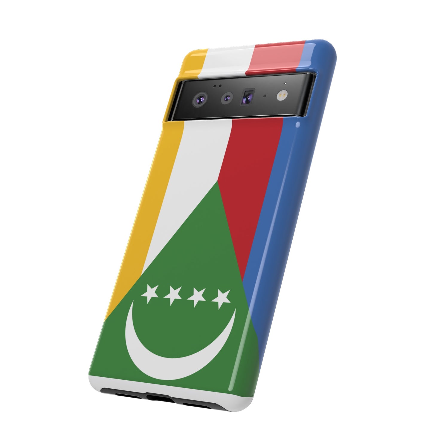 Comoros Flag Phone Case | iPhone 15 Plus/ Pro, 14, 13, 12| Google Pixel 7, Pro, 5| Samsung Galaxy S23 All Major Phone Models