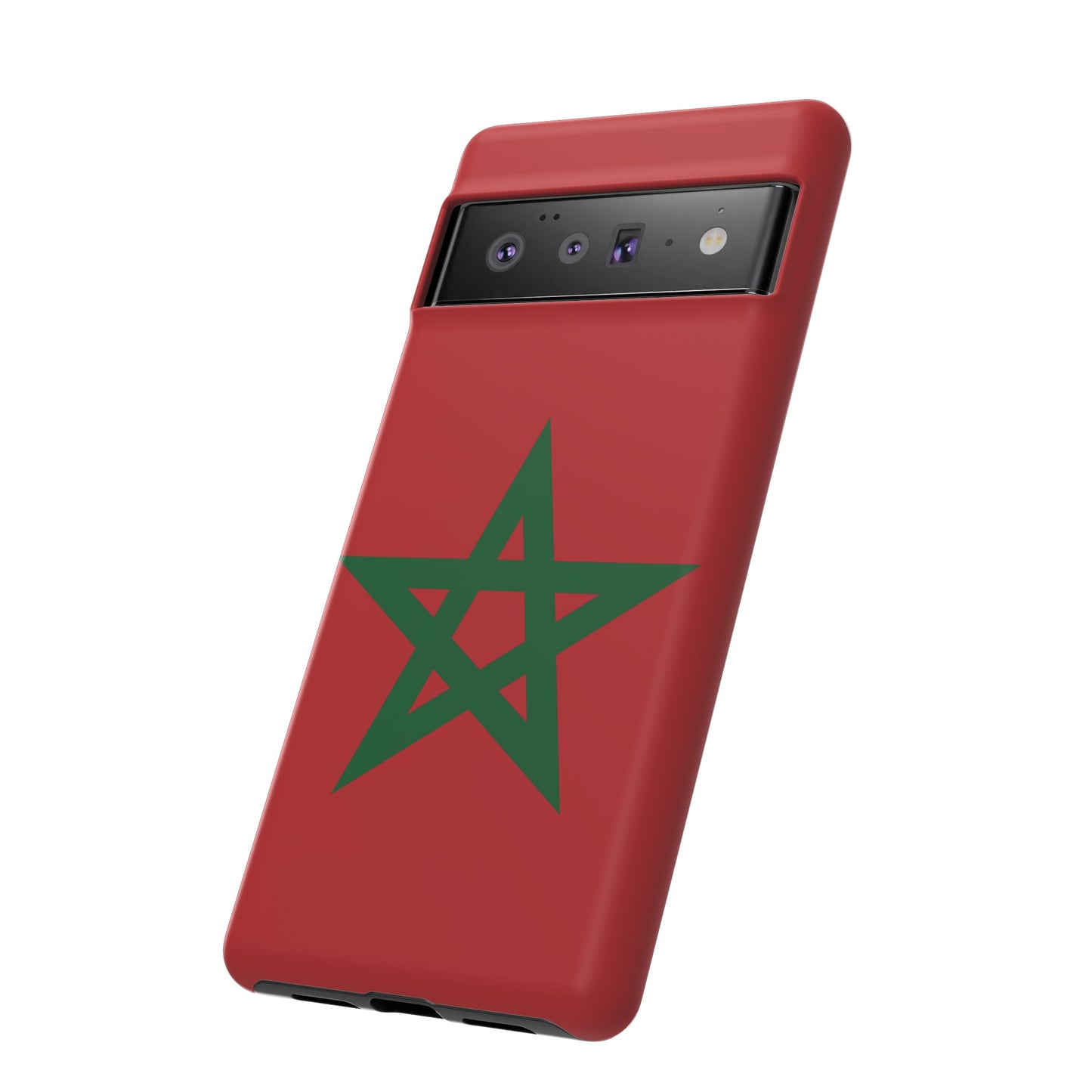 Morocco Flag Phone Case | iPhone 15 Plus/ Pro, 14, 13, 12| Google Pixel 7, Pro, 5| Samsung Galaxy S23 All Major Phone Models