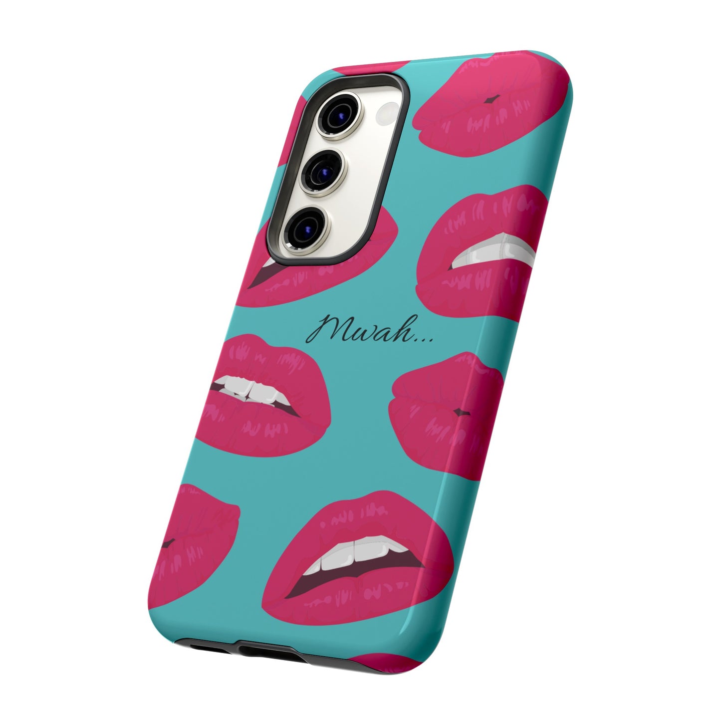 Mwah! Wallpaper Phone Case | iPhone 15 Plus/ Pro, 14, 13, 12| Google Pixel 7, Pro, 5| Samsung Galaxy S23 All Major Phone Models