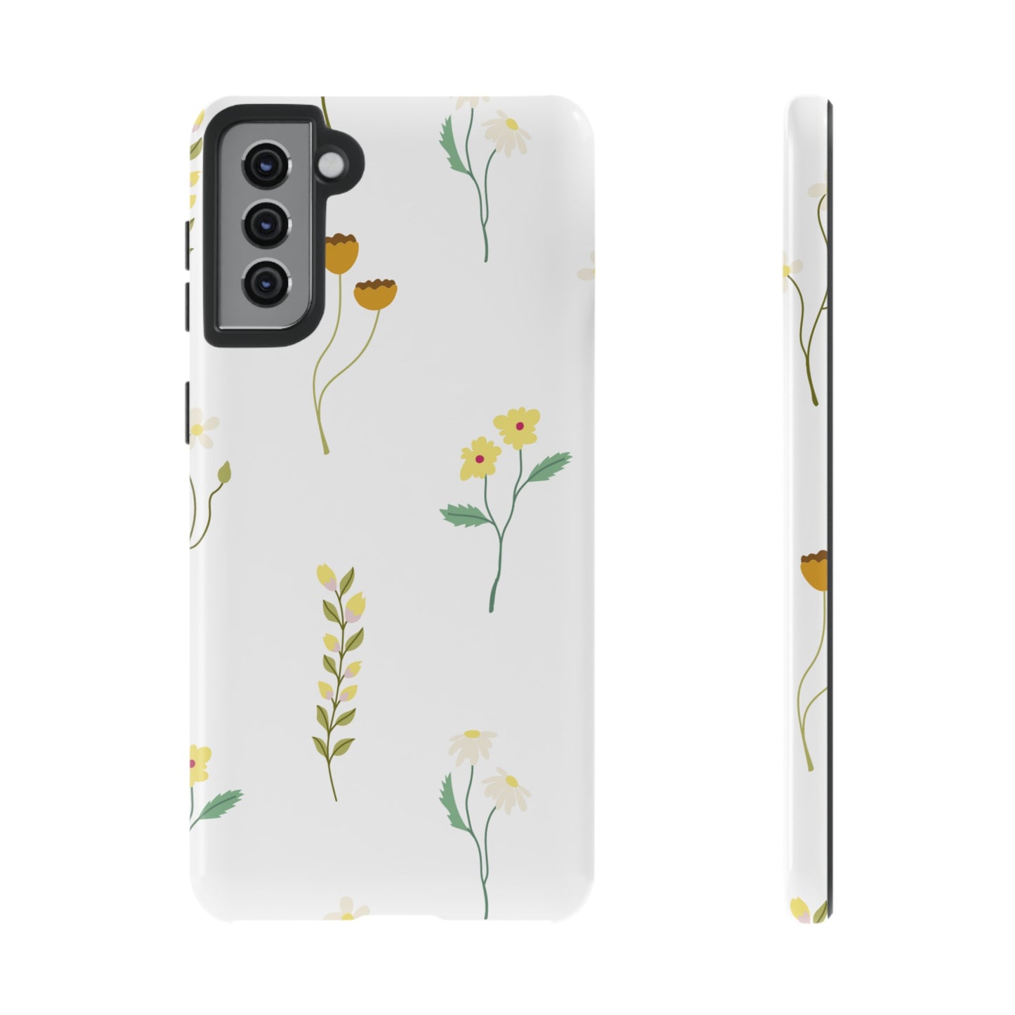 Delicate Floral Wallpaper Phone Case | iPhone 15 Plus/ Pro, 14, 13, 12| Google Pixel 7, Pro, 5| Samsung Galaxy S23 All Major Phone Models