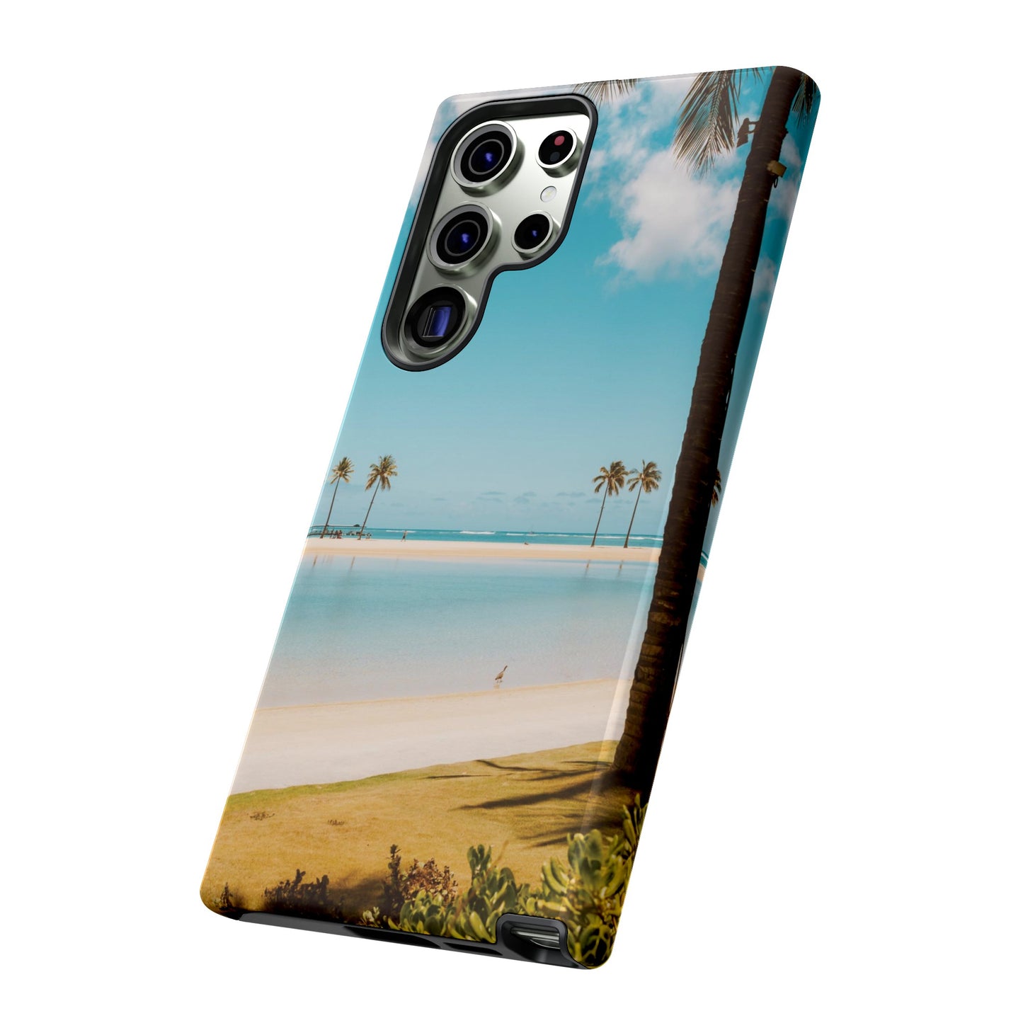 Beach Getaway Wallpaper Phone Case | iPhone 15 Plus/ Pro, 14, 13, 12| Google Pixel 7, Pro, 5| Samsung Galaxy S23 All Major Phone Models