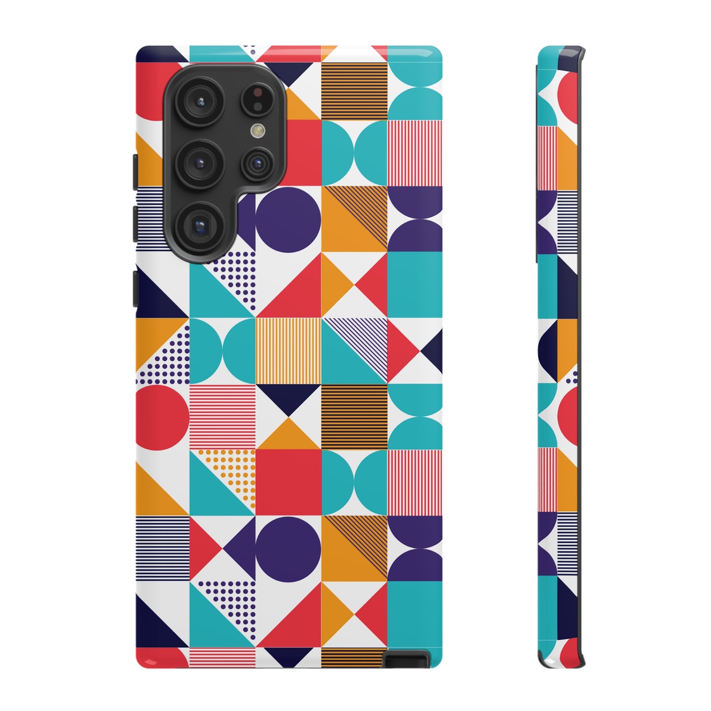 Geometric Patterned Wallpaper Phone Case | iPhone 15 Plus/ Pro, 14, 13, 12| Google Pixel 7, Pro, 5|Samsung Galaxy S23 All Major Phone Models