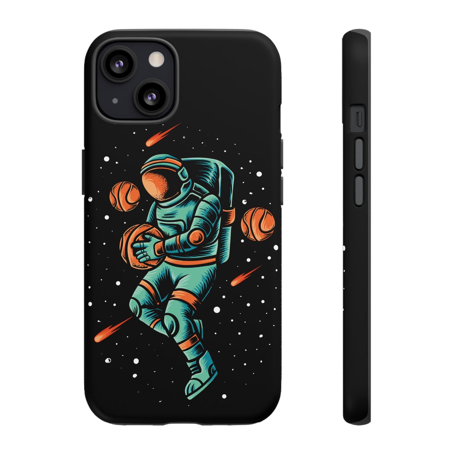 Space Basketball Phone Case | iPhone 15 Plus/ Pro, 14, 13, 12| Google Pixel 7, Pro, 5| Samsung Galaxy S23 All Major Phone Models