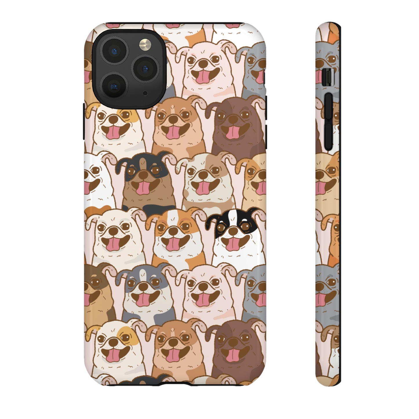 Dog Line Up Phone Case | iPhone 15 Plus/ Pro, 14, 13, 12| Google Pixel 7, Pro, 5| Samsung Galaxy S23 All Major Phone Models