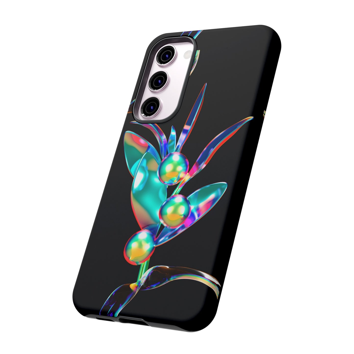 Psychedelic Flower Wallpaper Phone Case | iPhone 15 Plus/ Pro, 14, 13, 12| Google Pixel 7, Pro, 5| Samsung Galaxy S23 All Major Phone Models