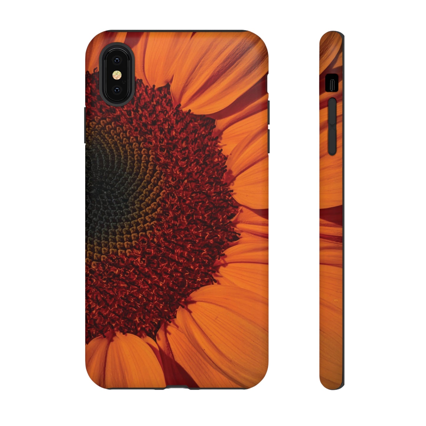 Orange Sunflower Wallpaper Phone Case | iPhone 15 Plus/ Pro, 14, 13, 12| Google Pixel 7, Pro, 5| Samsung Galaxy S23 All Major Phone Models