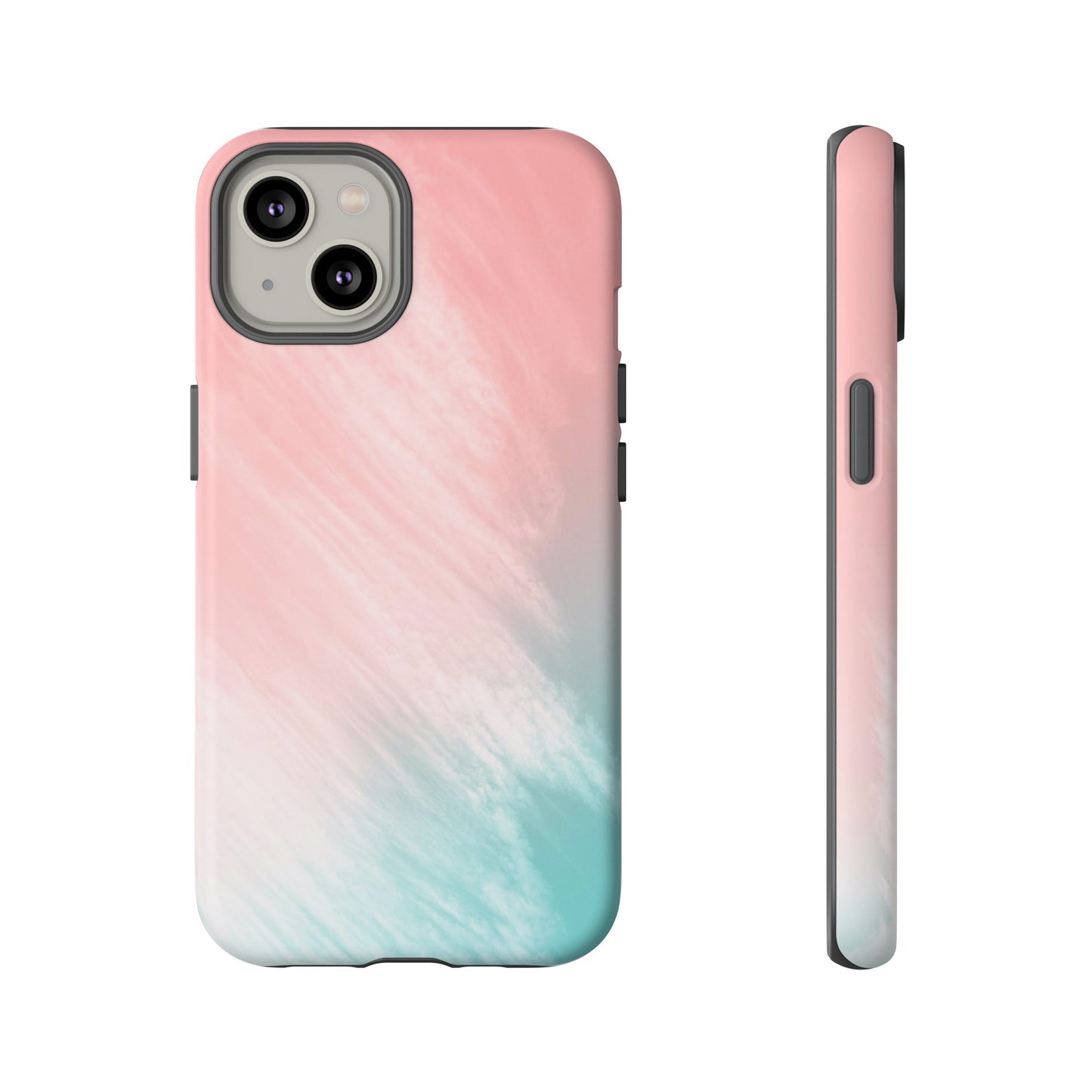 Soft Pink And Blue Wallpaper Phone Case | iPhone 15 Plus/ Pro, 14, 13, 12| Google Pixel 7, Pro, 5| Samsung Galaxy S23 All Major Phone Models