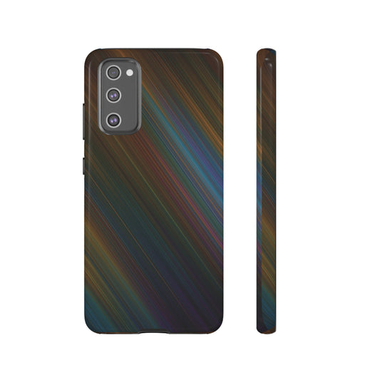 Slanted Rainbow Wallpaper Phone Case | iPhone 15 Plus/ Pro, 14, 13, 12| Google Pixel 7, Pro, 5| Samsung Galaxy S23 All Major Phone Models