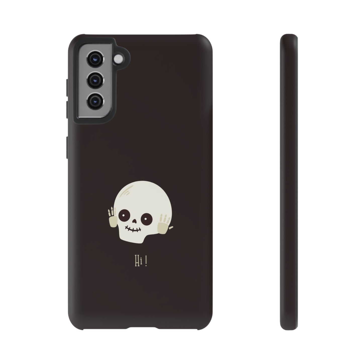 Hello Skull Phone Case | iPhone 15 Plus/ Pro, 14, 13, 12| Google Pixel 7, Pro, 5| Samsung Galaxy S23 All Major Phone Models