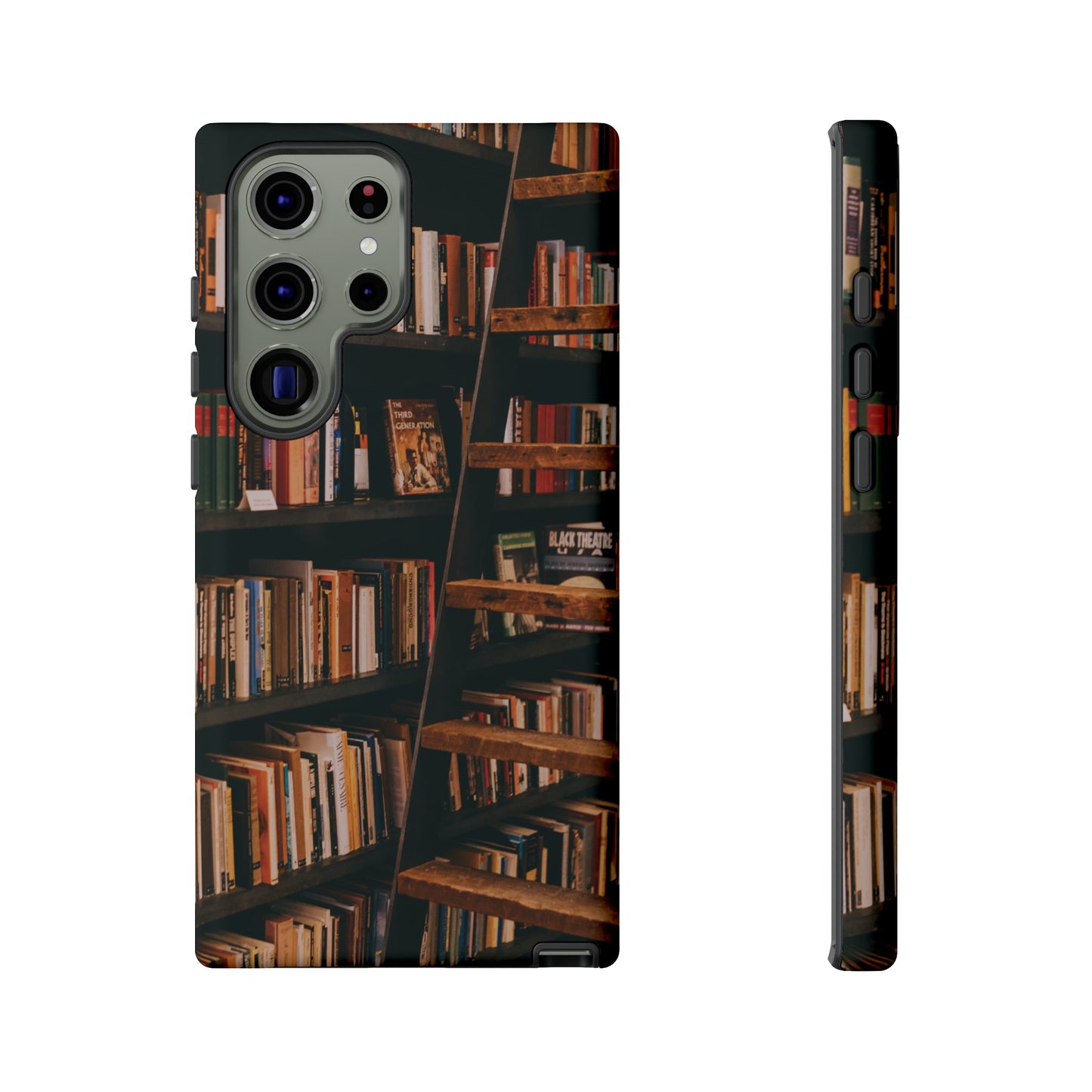 Bookcase Wallpaper Phone Case | iPhone 15 Plus/ Pro, 14, 13, 12| Google Pixel 7, Pro, 5| Samsung Galaxy S23 All Major Phone Models