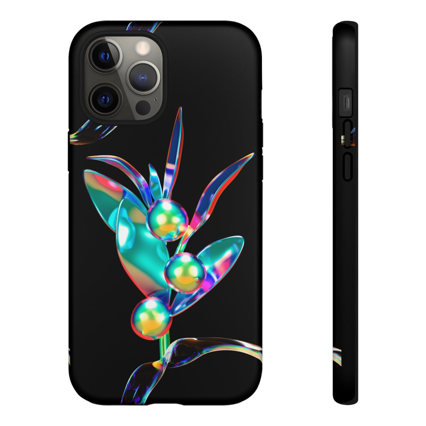 Psychedelic Flower Wallpaper Phone Case | iPhone 15 Plus/ Pro, 14, 13, 12| Google Pixel 7, Pro, 5| Samsung Galaxy S23 All Major Phone Models