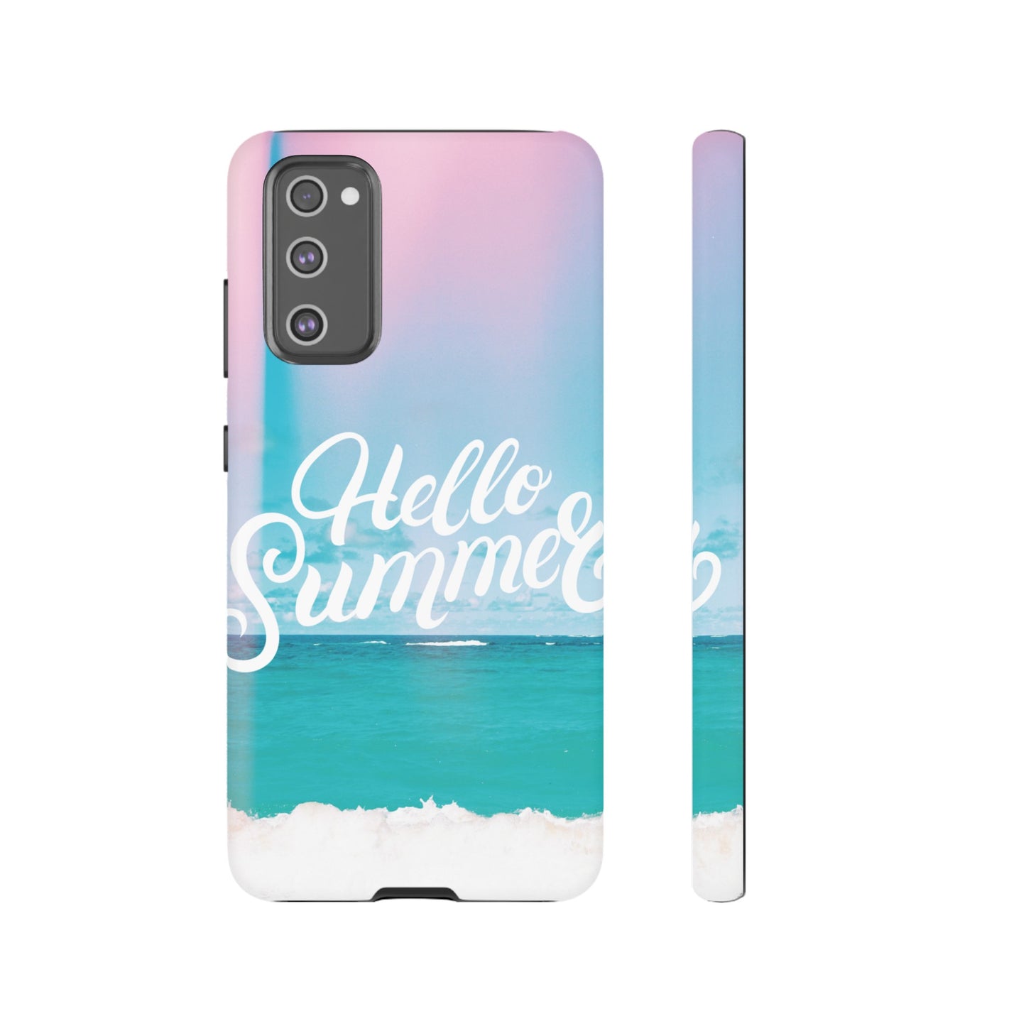 Hello Summer Wallpaper Phone Case | iPhone 15 Plus/ Pro, 14, 13, 12| Google Pixel 7, Pro, 5| Samsung Galaxy S23 All Major Phone Models