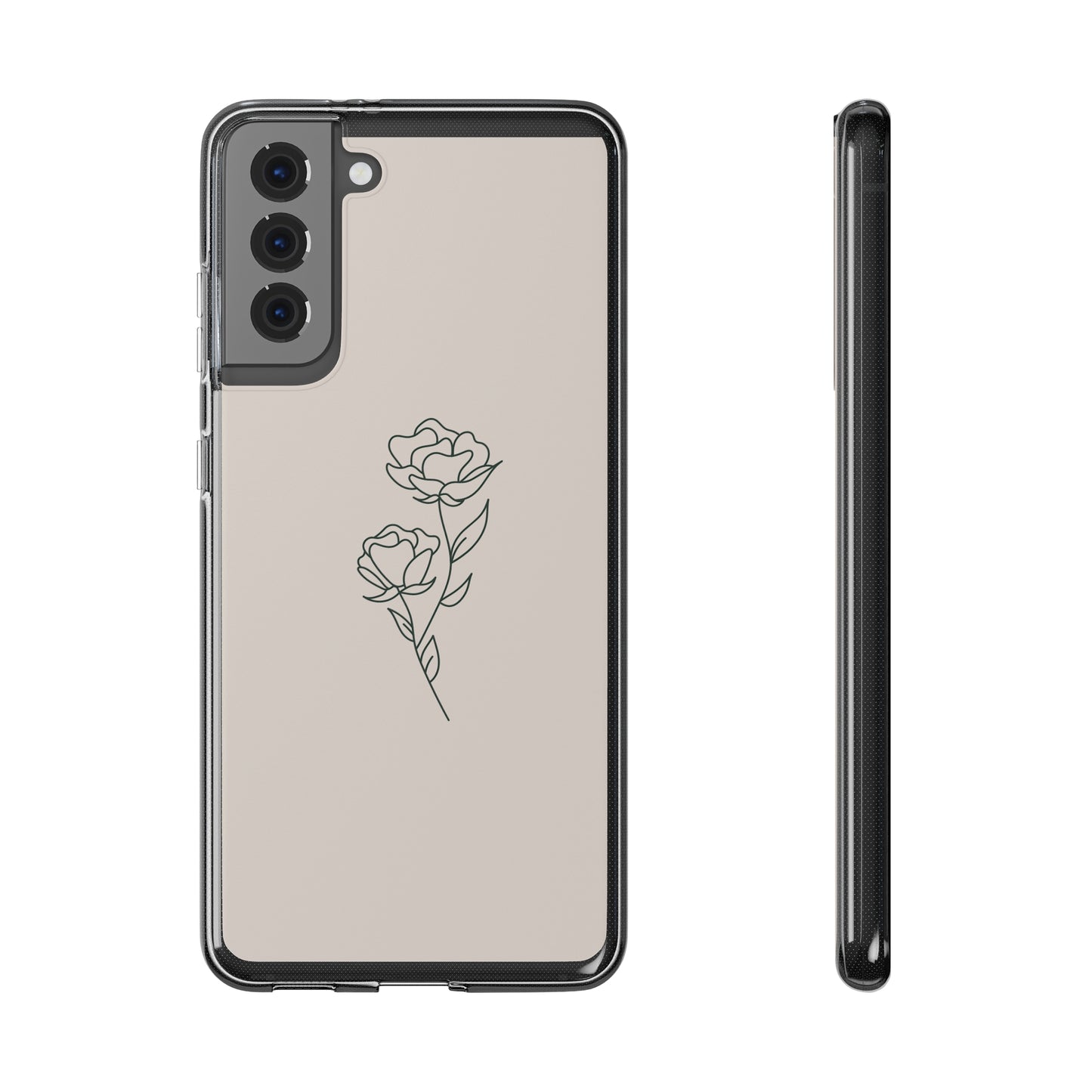 Simple Rose Phone Case | iPhone 15 Plus/ Pro, 14, 13, 12| Google Pixel 7, Pro, 5| Samsung Galaxy S23 All Major Phone Models