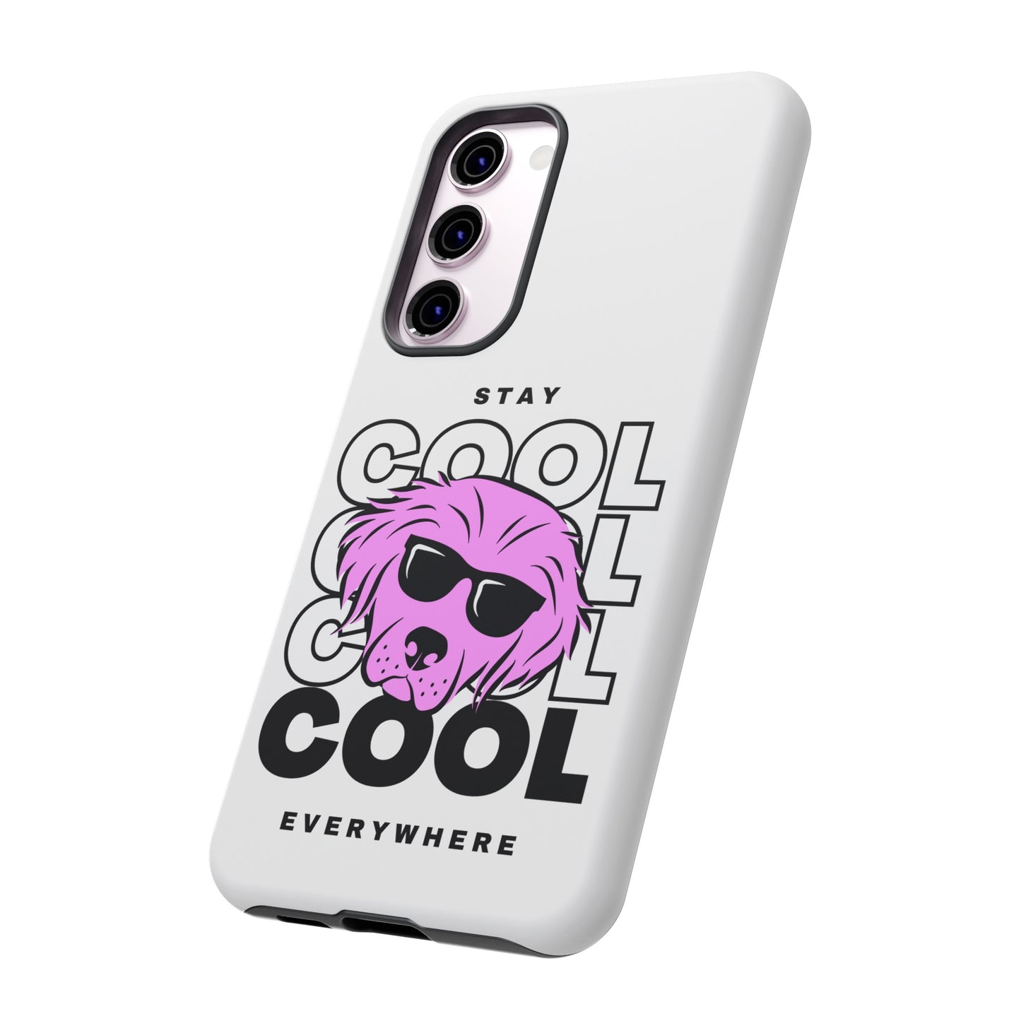 Stay Cool Phone Case | iPhone 15 Plus/ Pro, 14, 13, 12| Google Pixel 7, Pro, 5| Samsung Galaxy S23 All Major Phone Models