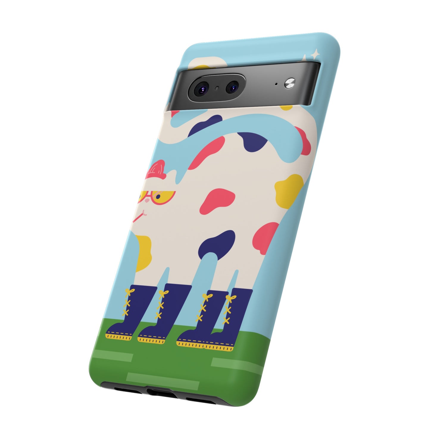 Rainboot Cat Phone Case | iPhone 15 Plus/ Pro, 14, 13, 12| Google Pixel 7, Pro, 5| Samsung Galaxy S23 All Major Phone Models