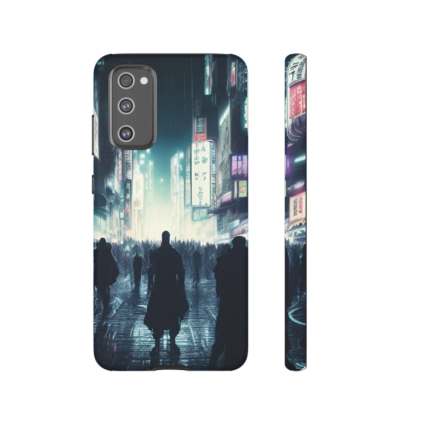 Strangers in the City Wallpaper Phone Case | iPhone 15 Plus/ Pro, 14, 13, 12| Google Pixel 7, Pro, 5| Samsung Galaxy S23 All Major Phone Models