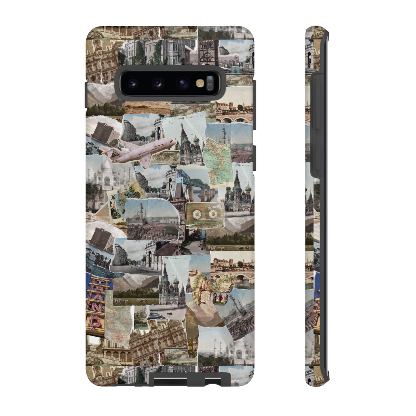 Travel Collage Wallpaper Phone Case | iPhone 15 Plus/ Pro, 14, 13, 12| Google Pixel 7, Pro, 5| Samsung Galaxy S23 All Major Phone Models