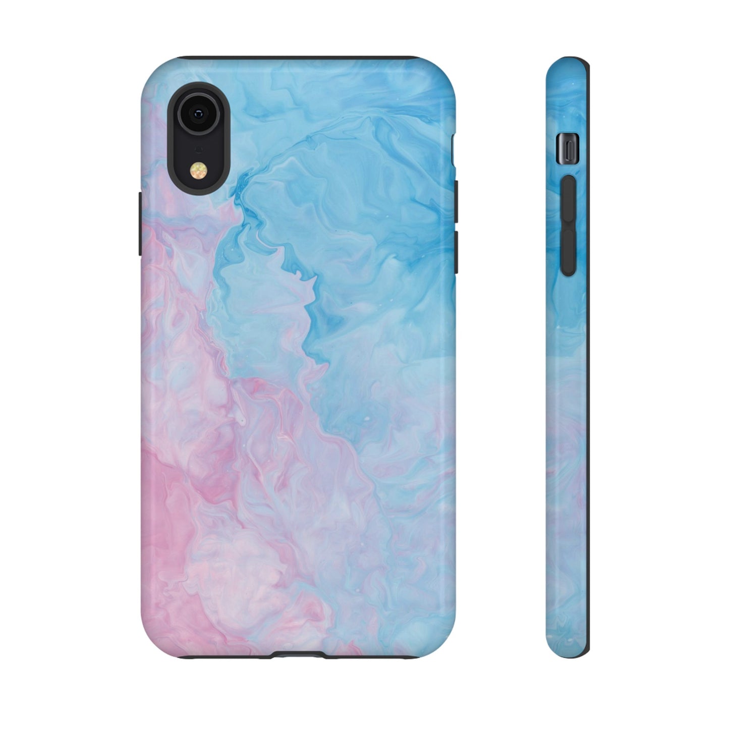 Splash of Blue & Pink Wallpaper Phone Case |iPhone 15 Plus/ Pro, 14, 13, 12|Google Pixel 7, Pro, 5|Samsung Galaxy S23 All Major Phone Models