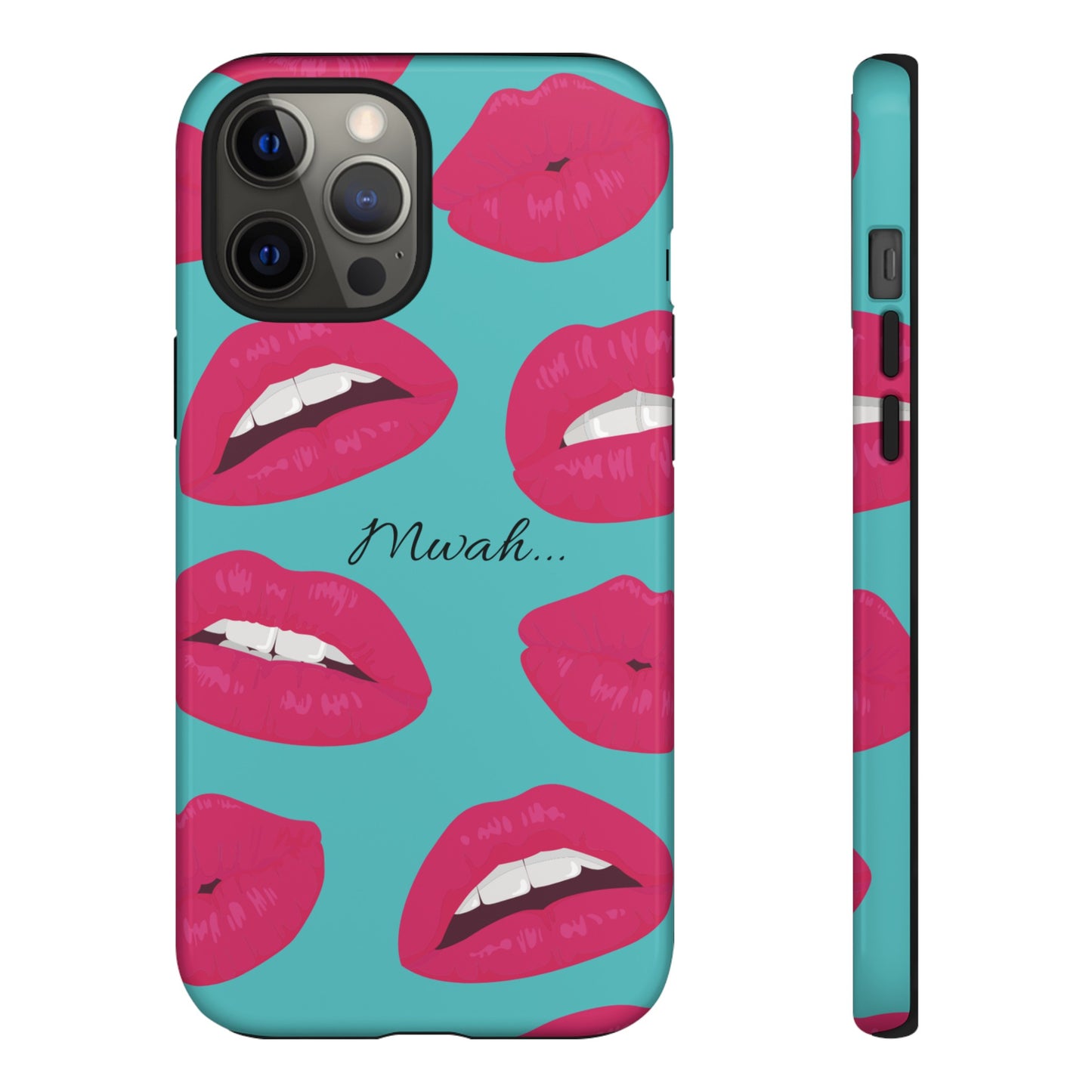 Mwah! Wallpaper Phone Case | iPhone 15 Plus/ Pro, 14, 13, 12| Google Pixel 7, Pro, 5| Samsung Galaxy S23 All Major Phone Models