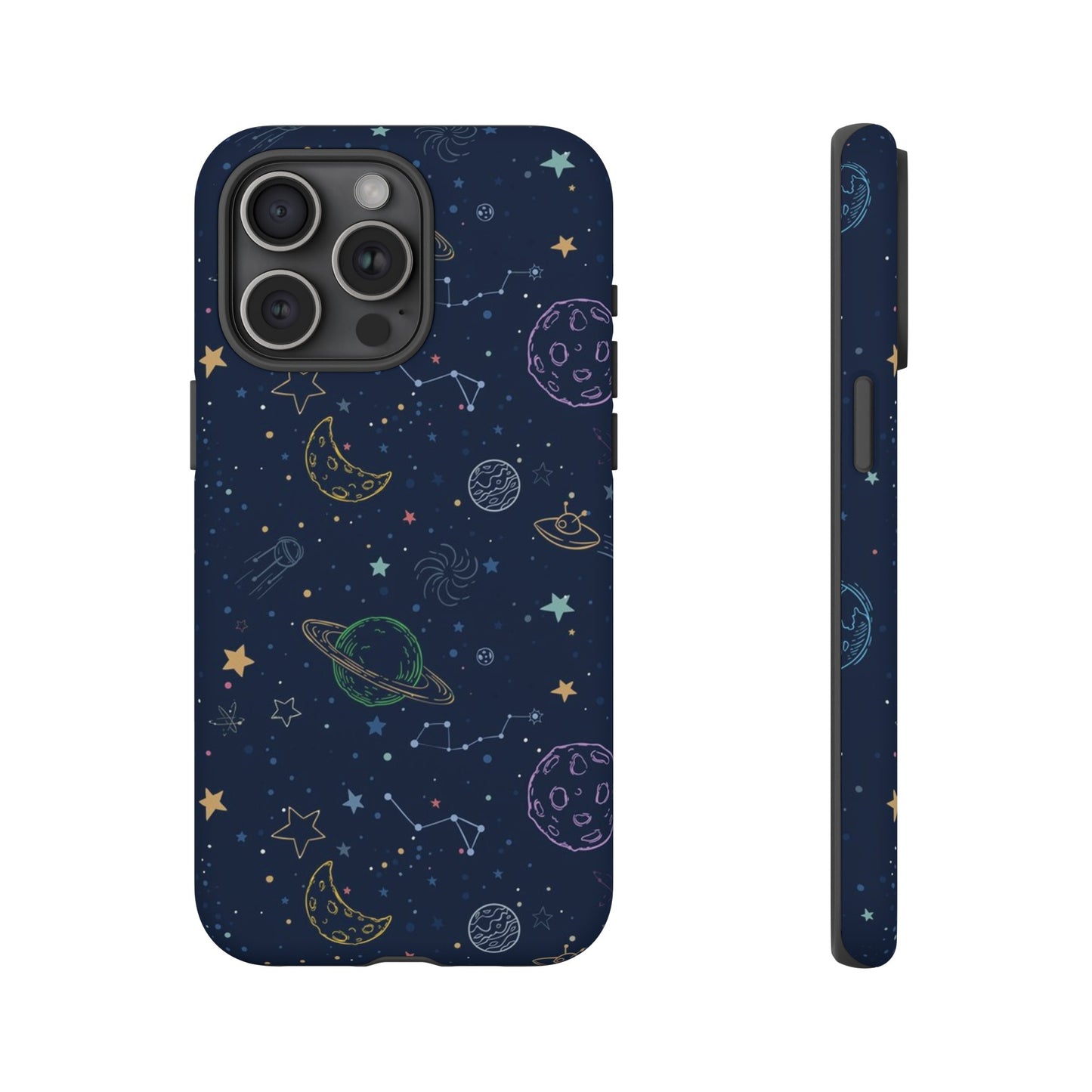 Space Galaxy Wallpaper Phone Case | iPhone 15 Plus/ Pro, 14, 13, 12| Google Pixel 7, Pro, 5| Samsung Galaxy S23 All Major Phone Models