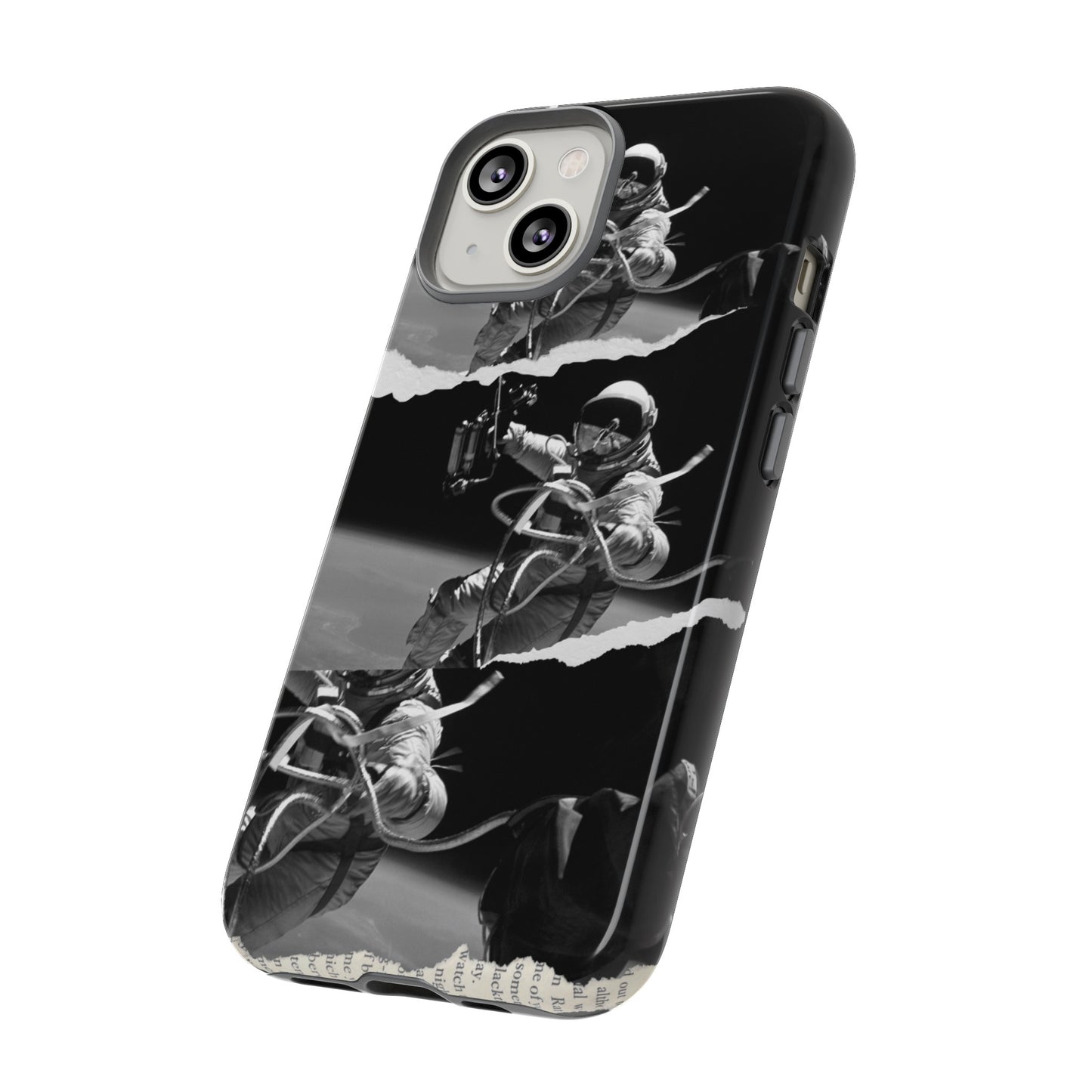 Astronaut Collage Phone Case | iPhone 15 Plus/ Pro, 14, 13, 12| Google Pixel 7, Pro, 5| Samsung Galaxy S23 All Major Phone Models