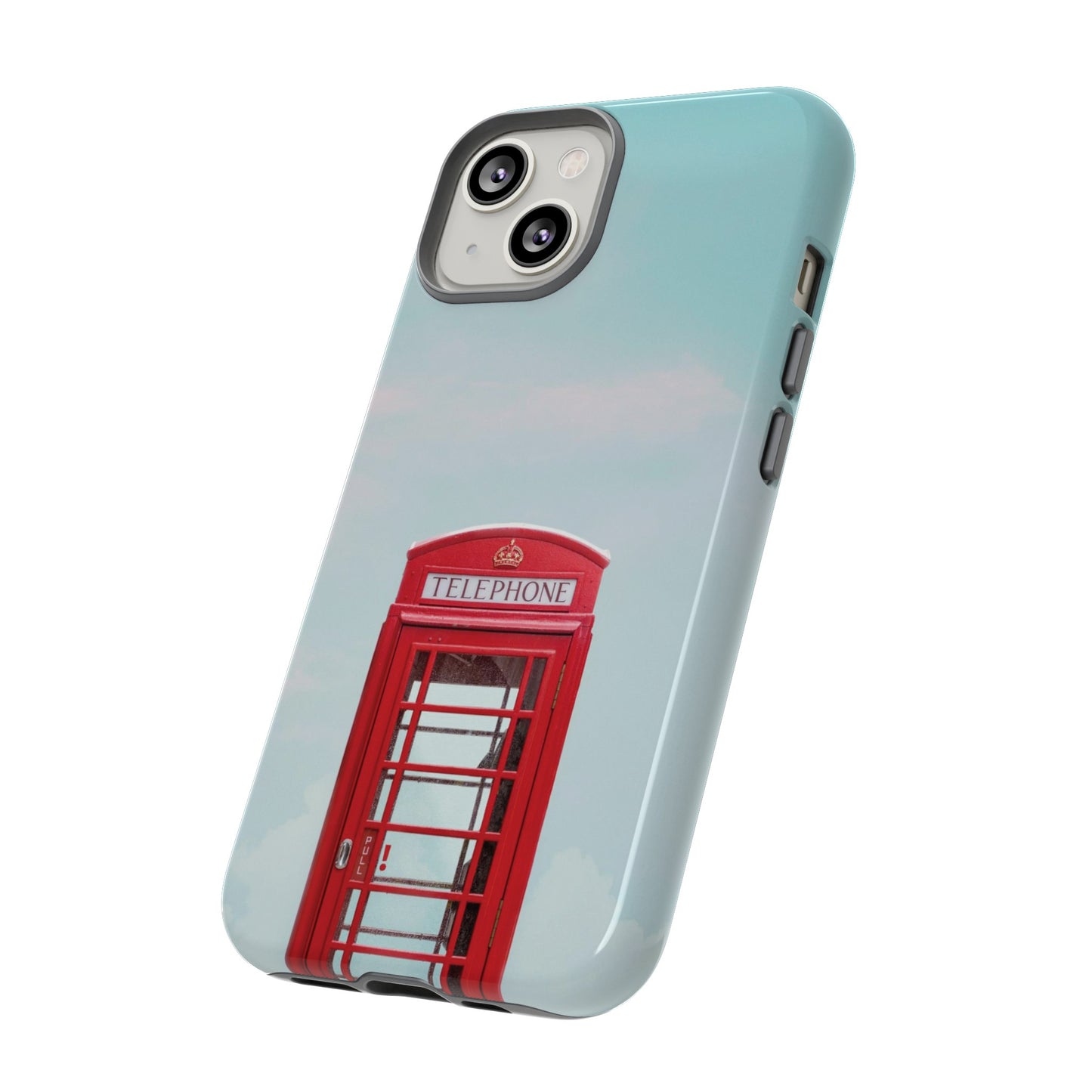 Telephone Booth Wallpaper Phone Case |iPhone 15 Plus/ Pro, 14, 13, 12|Google Pixel 7, Pro, 5| Samsung Galaxy S23 All Major Phone Models