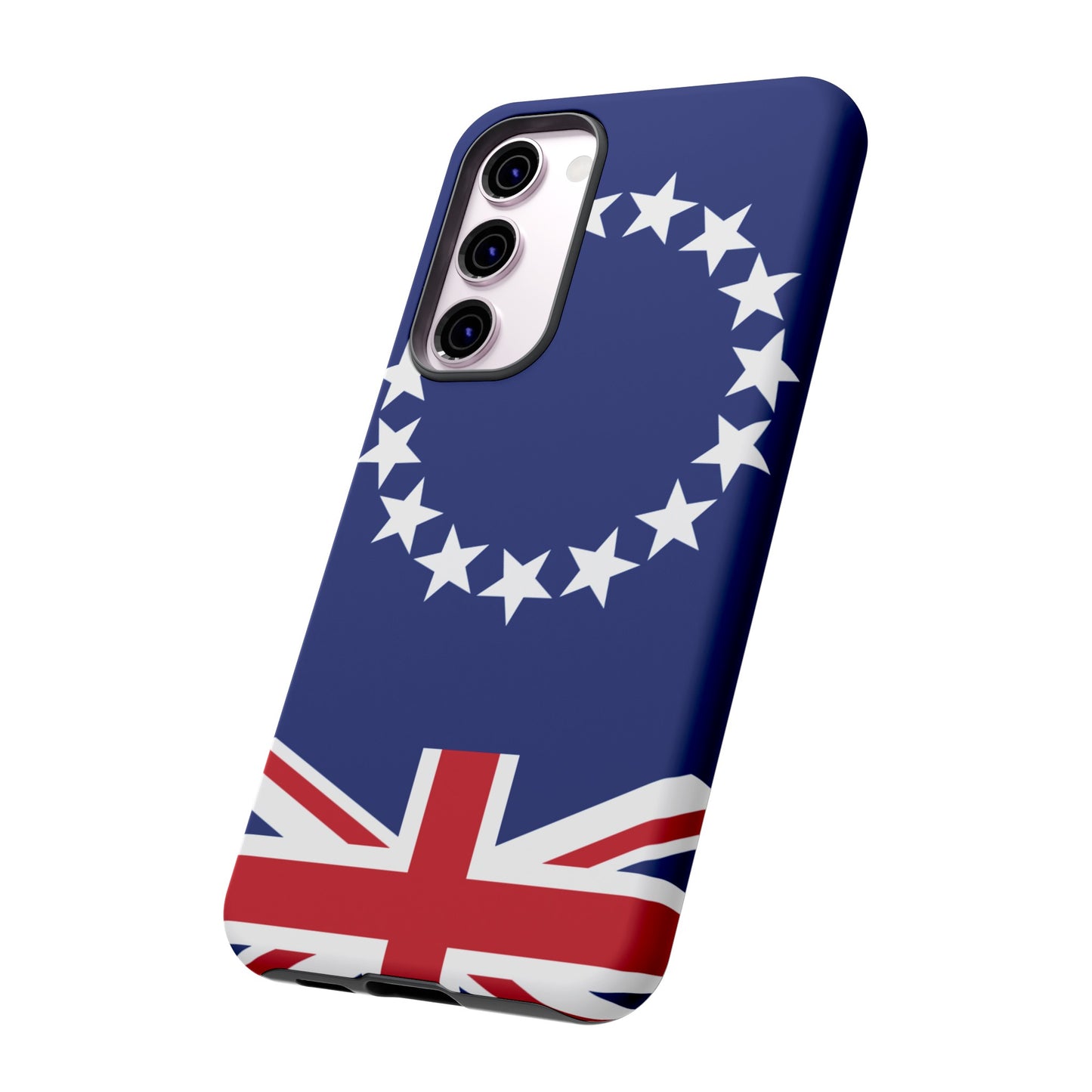 Cook Islands Flag Phone Case | iPhone 15 Plus/ Pro, 14, 13, 12| Google Pixel 7, Pro, 5| Samsung Galaxy S23 All Major Phone Models