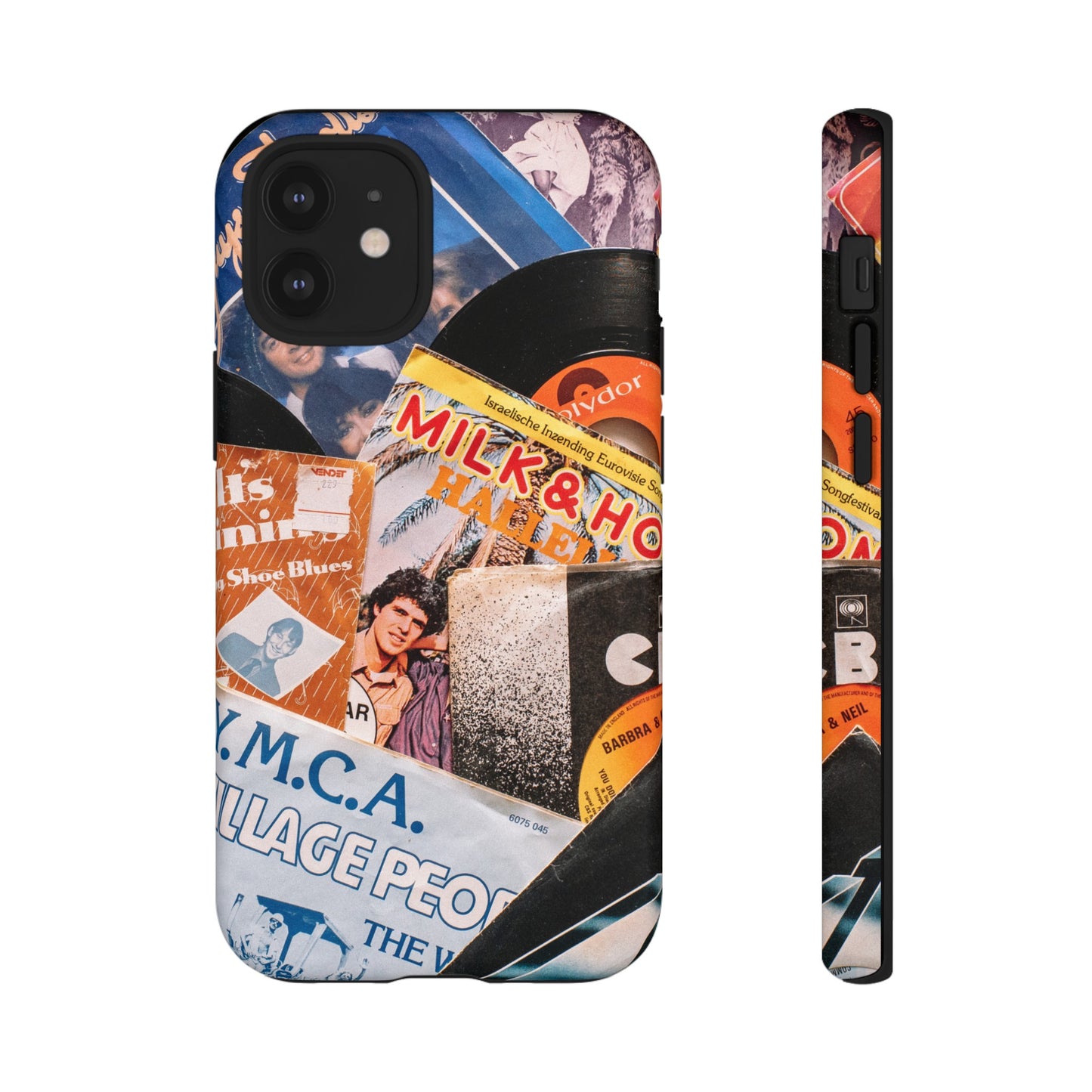 Retro Vinyl Wallpaper Phone Case | iPhone 15 Plus/ Pro, 14, 13, 12| Google Pixel 7, Pro, 5| Samsung Galaxy S23 All Major Phone Models