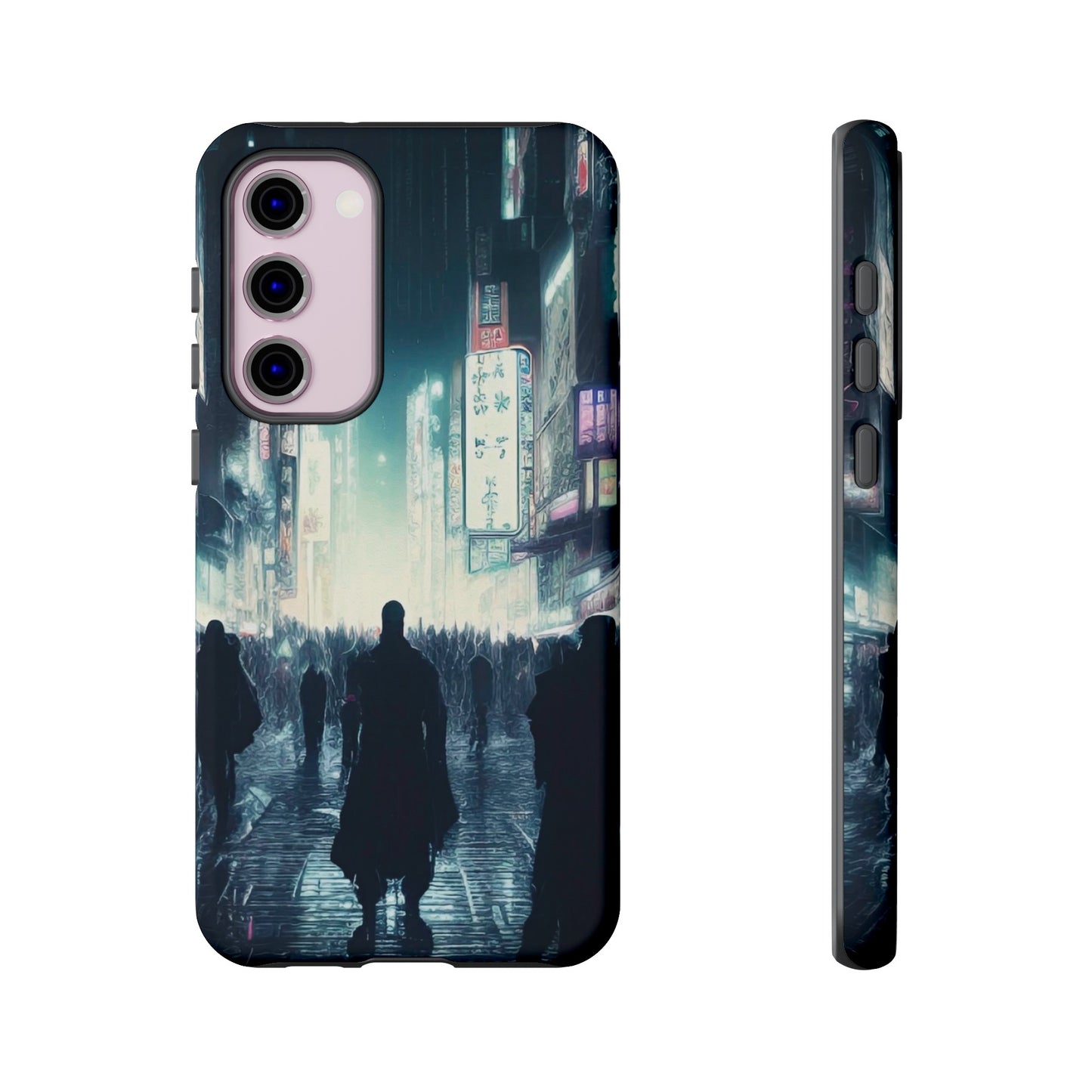 Strangers in the City Wallpaper Phone Case | iPhone 15 Plus/ Pro, 14, 13, 12| Google Pixel 7, Pro, 5| Samsung Galaxy S23 All Major Phone Models