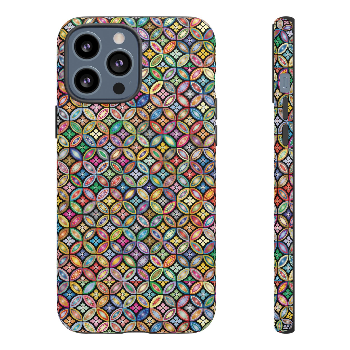 Geometric Pattern Wallpaper Phone Case | iPhone 15 Plus/ Pro, 14, 13, 12| Google Pixel 7, Pro, 5| Samsung Galaxy S23 All Major Phone Models