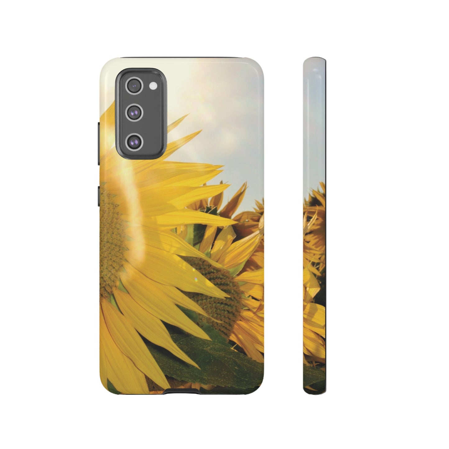 Bright Sunflower Wallpaper Phone Case | iPhone 15 Plus/ Pro, 14, 13, 12| Google Pixel 7, Pro, 5| Samsung Galaxy S23 All Major Phone Models