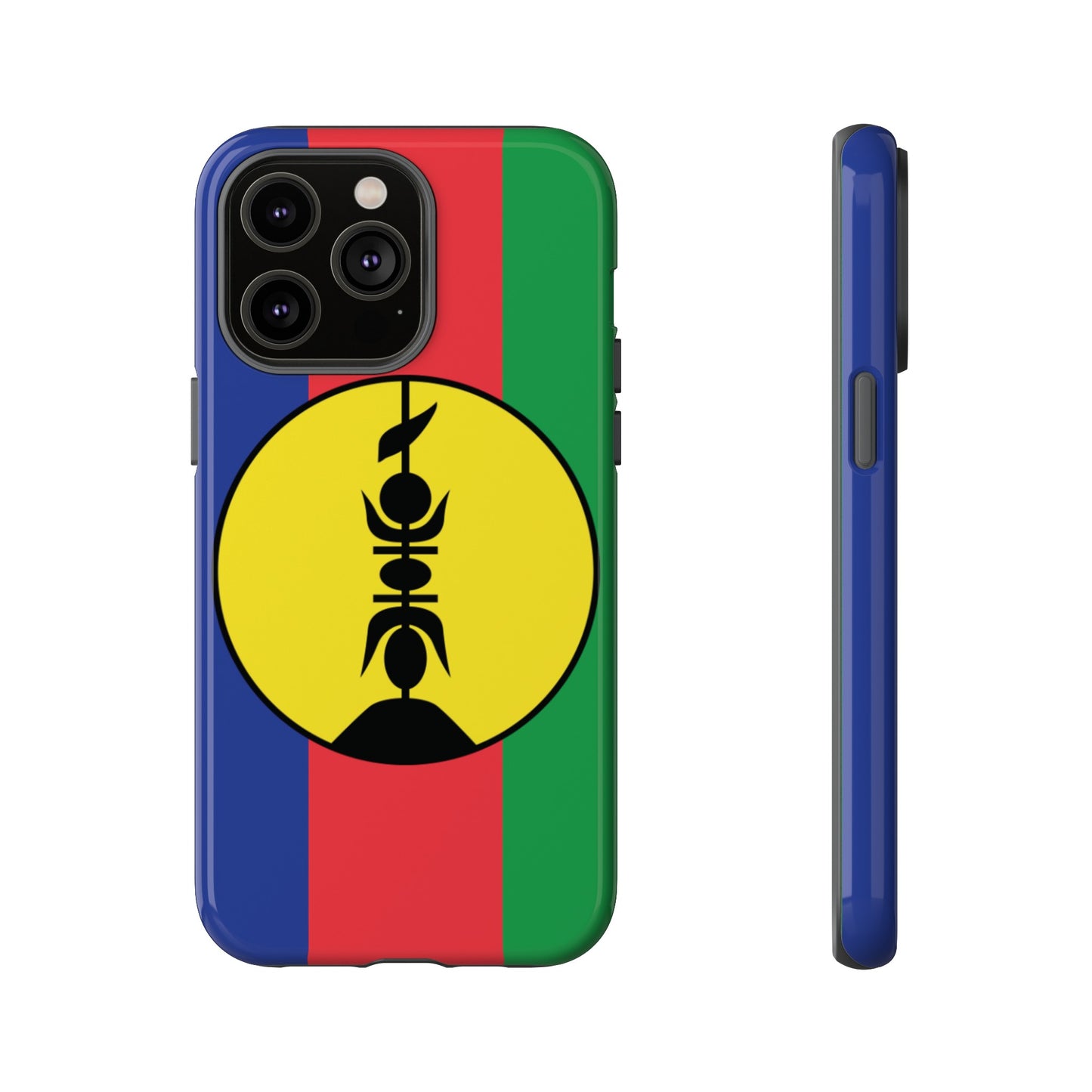 New Caledonia Flag Phone Case | iPhone 15 Plus/ Pro, 14, 13, 12| Google Pixel 7, Pro, 5| Samsung Galaxy S23 All Major Phone Models