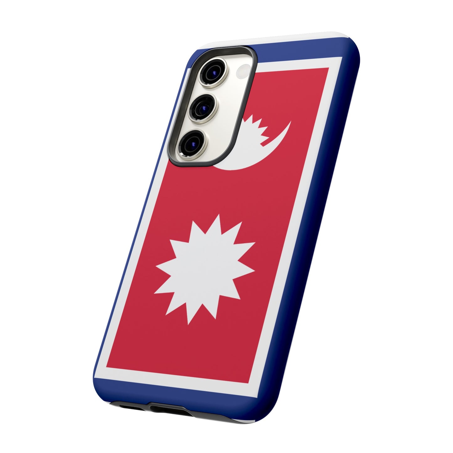 Nepal Flag Phone Case | iPhone 15 Plus/ Pro, 14, 13, 12| Google Pixel 7, Pro, 5| Samsung Galaxy S23 All Major Phone Models