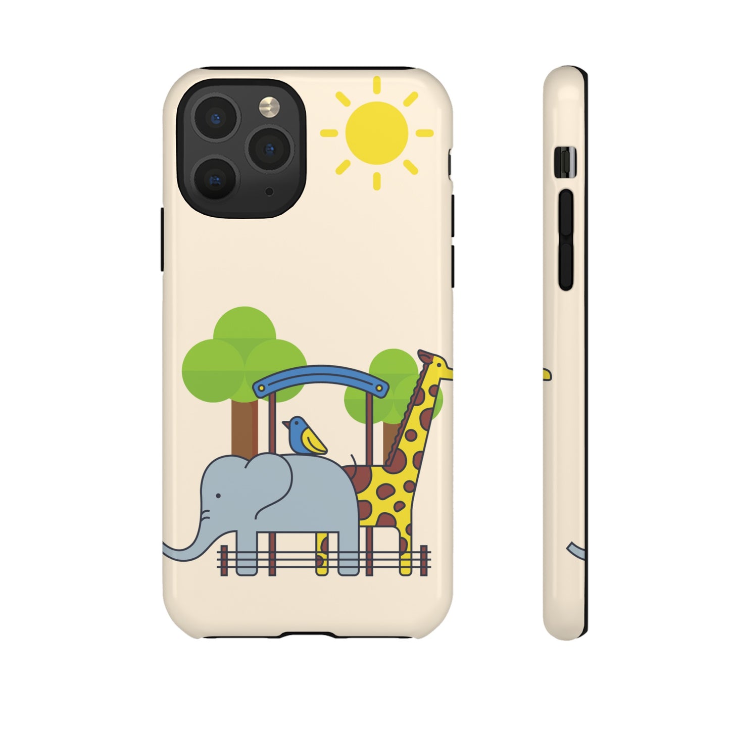 Zoo Wallpaper Phone Case | iPhone 15 Plus/ Pro, 14, 13, 12| Google Pixel 7, Pro, 5| Samsung Galaxy S23 All Major Phone Models