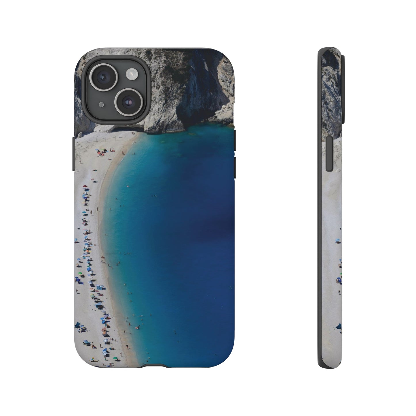 Blue Beach Wallpaper Phone Case | iPhone 15 Plus/ Pro, 14, 13, 12| Google Pixel 7, Pro, 5| Samsung Galaxy S23 All Major Phone Models