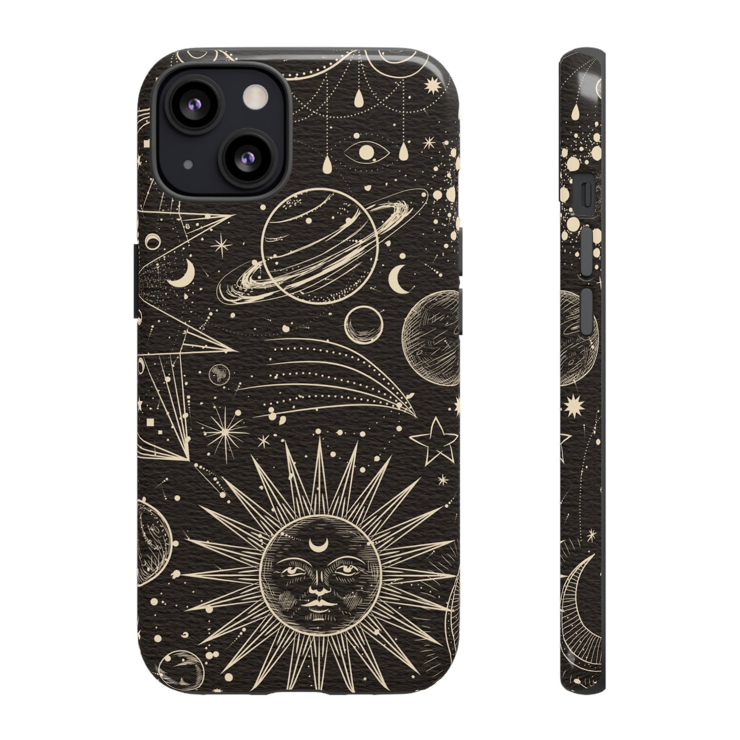 Golden Universe Wallpaper Phone Case | iPhone 15 Plus/ Pro, 14, 13, 12| Google Pixel 7, Pro, 5| Samsung Galaxy S23 All Major Phone Models