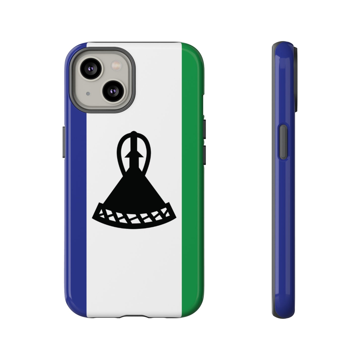 Lesotho Flag Phone Case | iPhone 15 Plus/ Pro, 14, 13, 12| Google Pixel 7, Pro, 5| Samsung Galaxy S23 All Major Phone Models