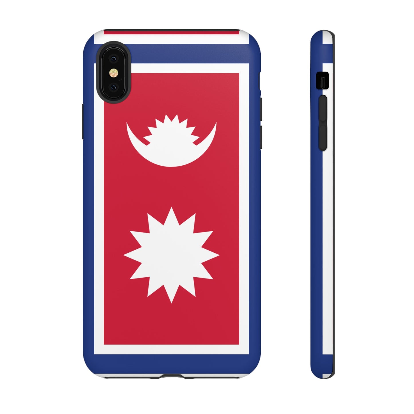 Nepal Flag Phone Case | iPhone 15 Plus/ Pro, 14, 13, 12| Google Pixel 7, Pro, 5| Samsung Galaxy S23 All Major Phone Models