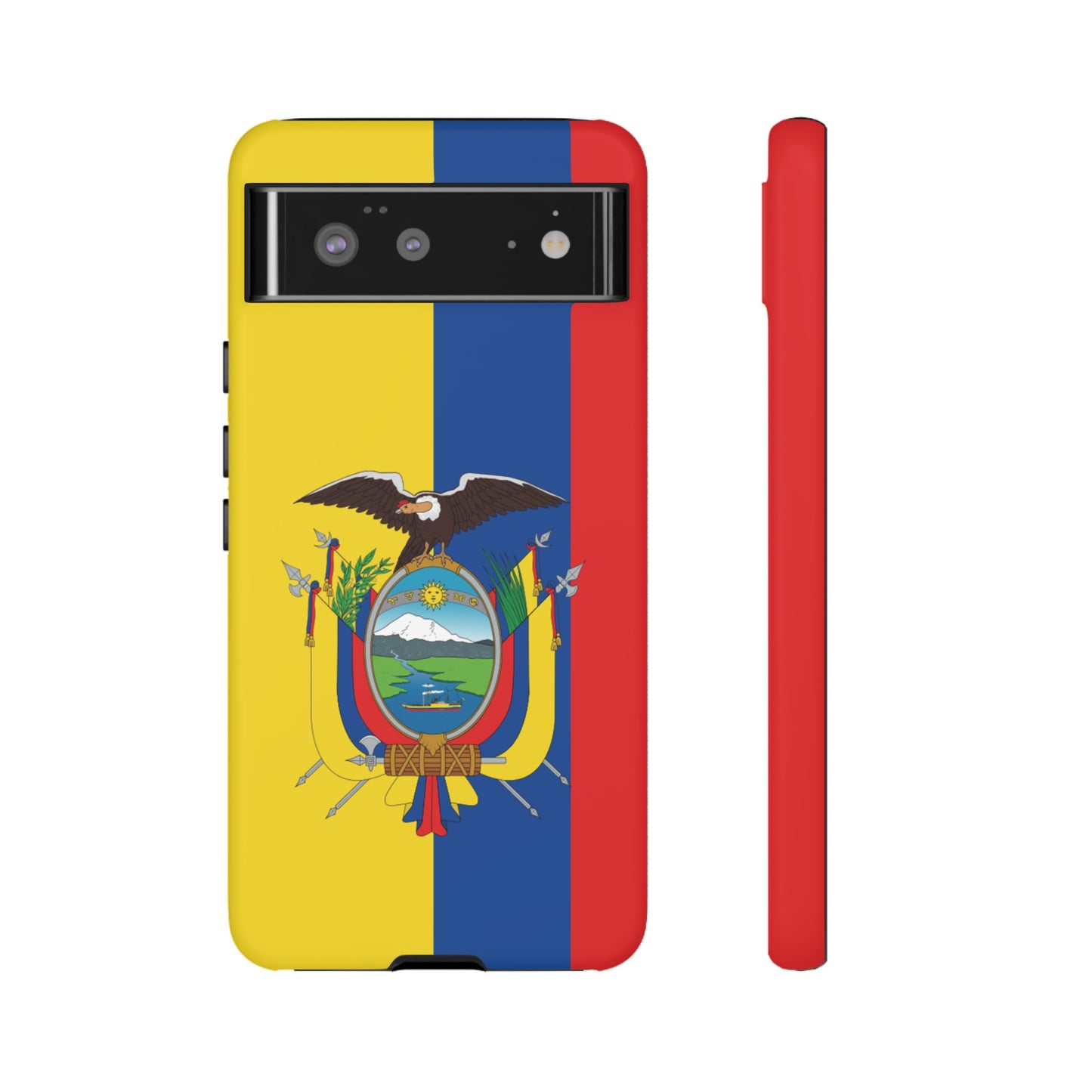 Ecuador Flag Phone Case | iPhone 15 Plus/ Pro, 14, 13, 12| Google Pixel 7, Pro, 5| Samsung Galaxy S23 All Major Phone Models