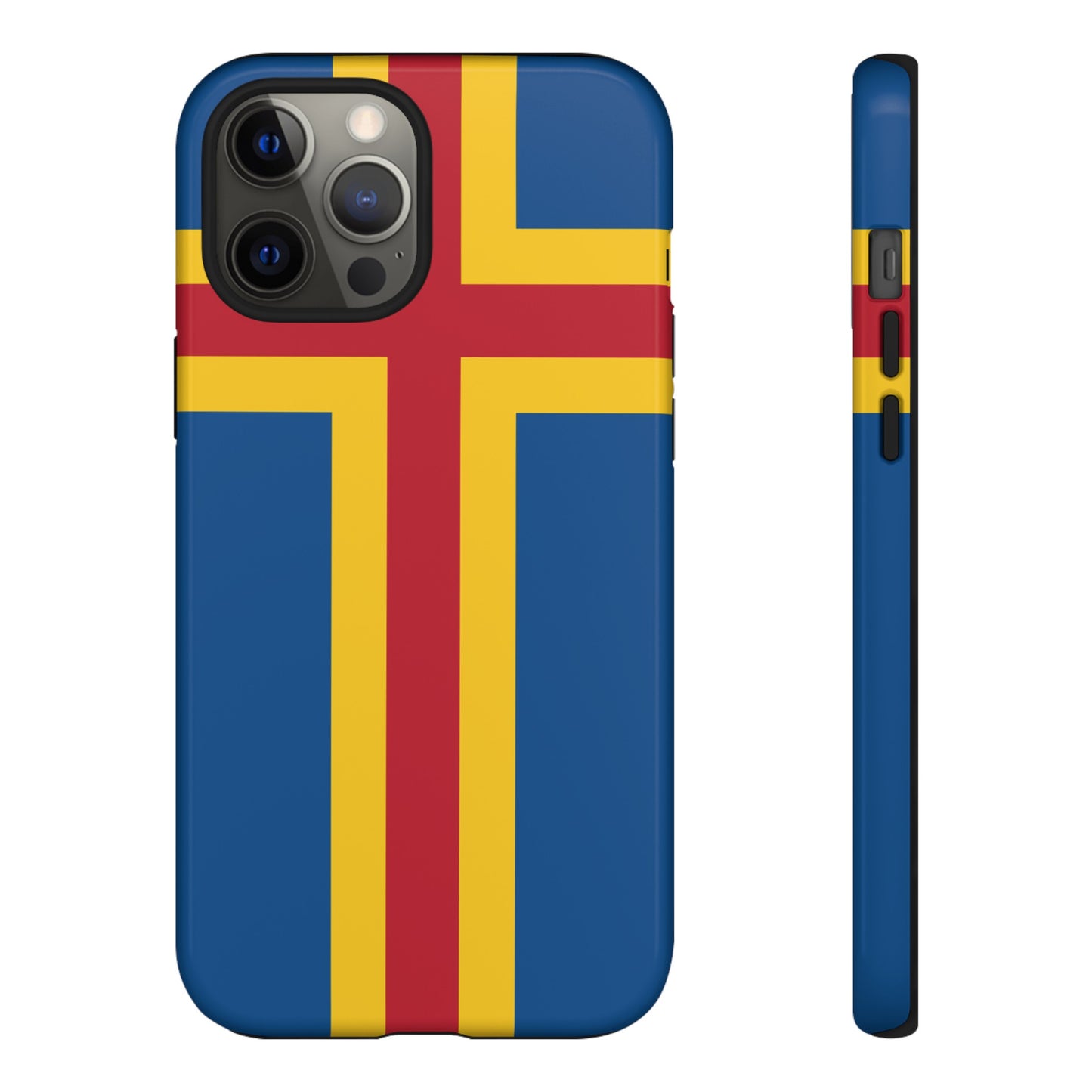 Aland Islands (Finland) Flag Phone Case | iPhone 15 Plus/ Pro, 14, 13, 12| Google Pixel 7, Pro, 5| Samsung Galaxy S23 All Major Phone Models