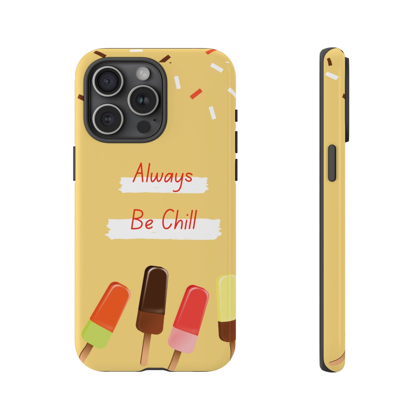 Always Be Chill Wallpaper Phone Case| iPhone 15 Plus/ Pro, 14, 13, 12| Google Pixel 7, Pro, 5| Samsung Galaxy S23 All Major Phone Models