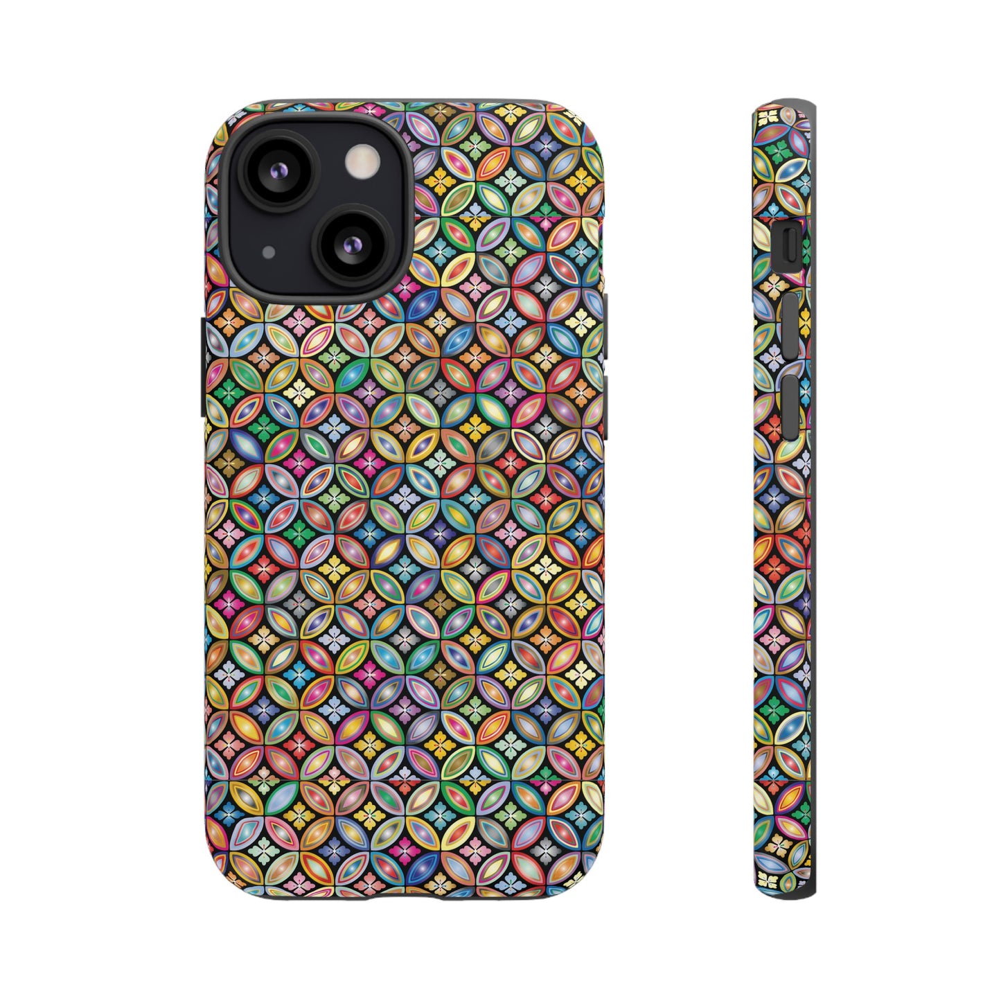 Geometric Pattern Wallpaper Phone Case | iPhone 15 Plus/ Pro, 14, 13, 12| Google Pixel 7, Pro, 5| Samsung Galaxy S23 All Major Phone Models