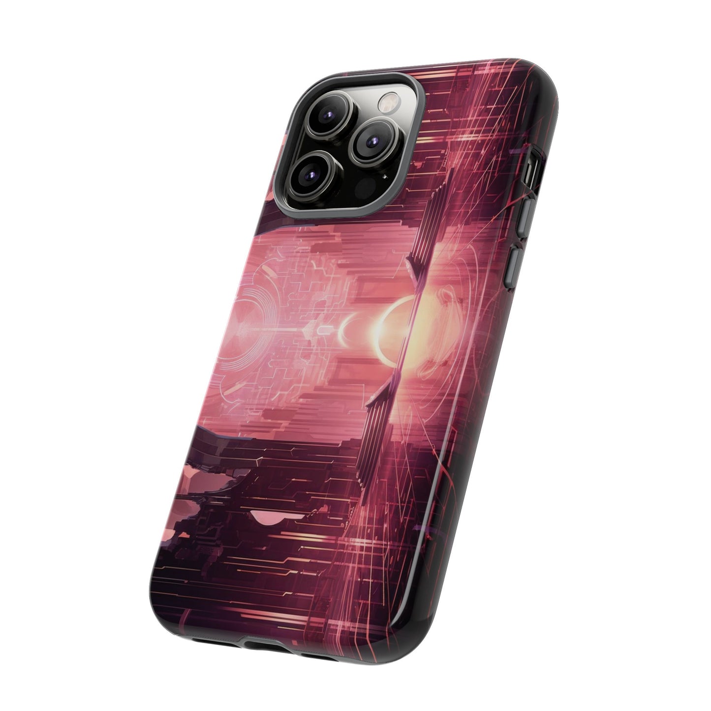 Sci-Fi Hall Wallpaper Phone Case | iPhone 15 Plus/ Pro, 14, 13, 12| Google Pixel 7, Pro, 5| Samsung Galaxy S23 All Major Phone Models