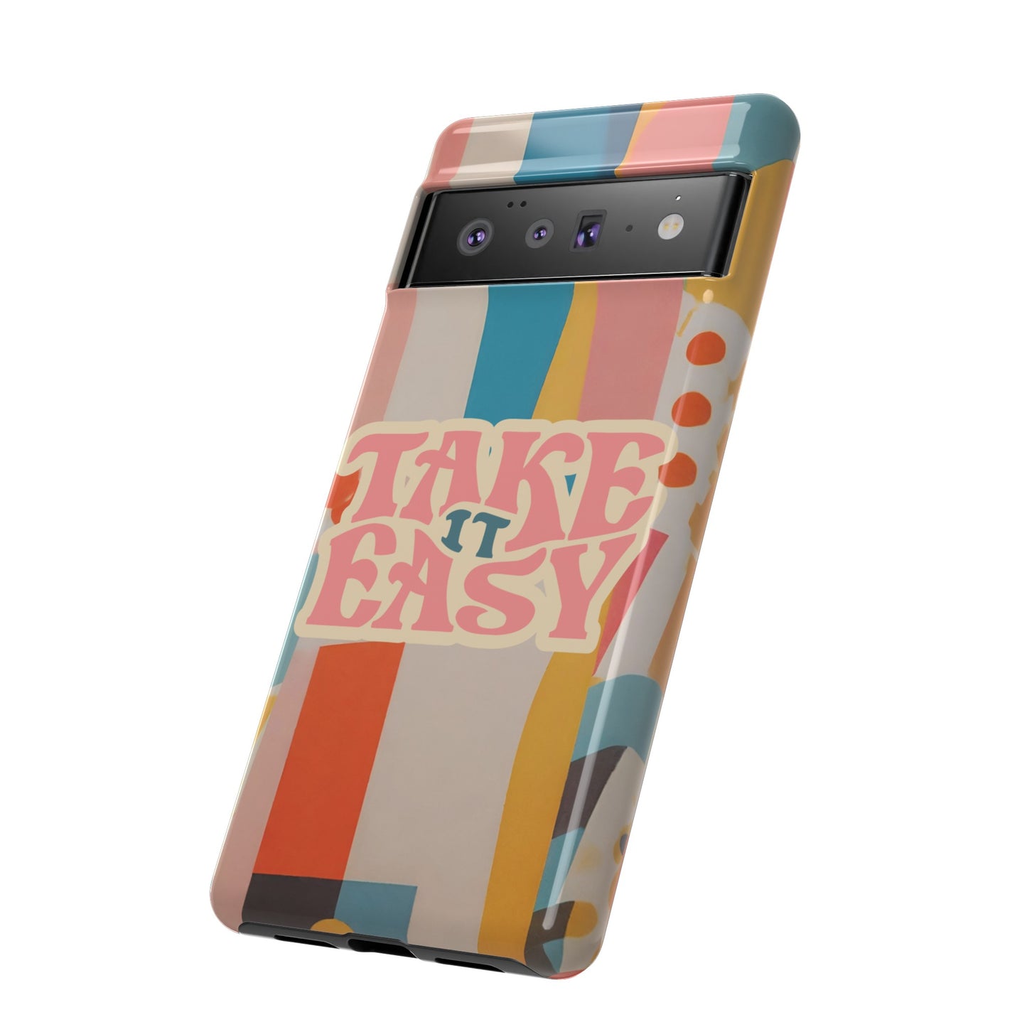 Take It Easy Wallpaper Phone Case | iPhone 15 Plus/ Pro, 14, 13, 12| Google Pixel 7, Pro, 5| Samsung Galaxy S23 All Major Phone Models