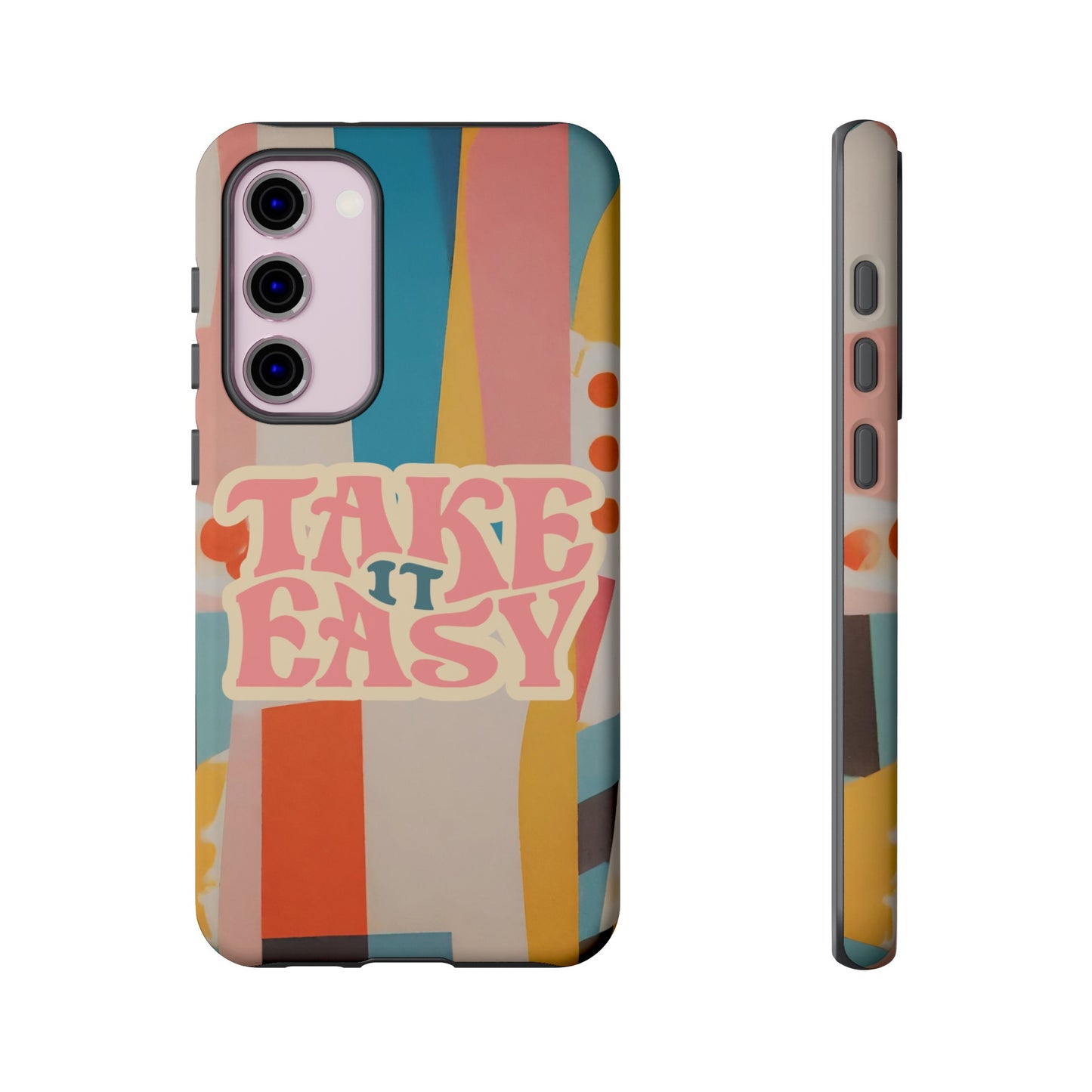 Take It Easy Wallpaper Phone Case | iPhone 15 Plus/ Pro, 14, 13, 12| Google Pixel 7, Pro, 5| Samsung Galaxy S23 All Major Phone Models