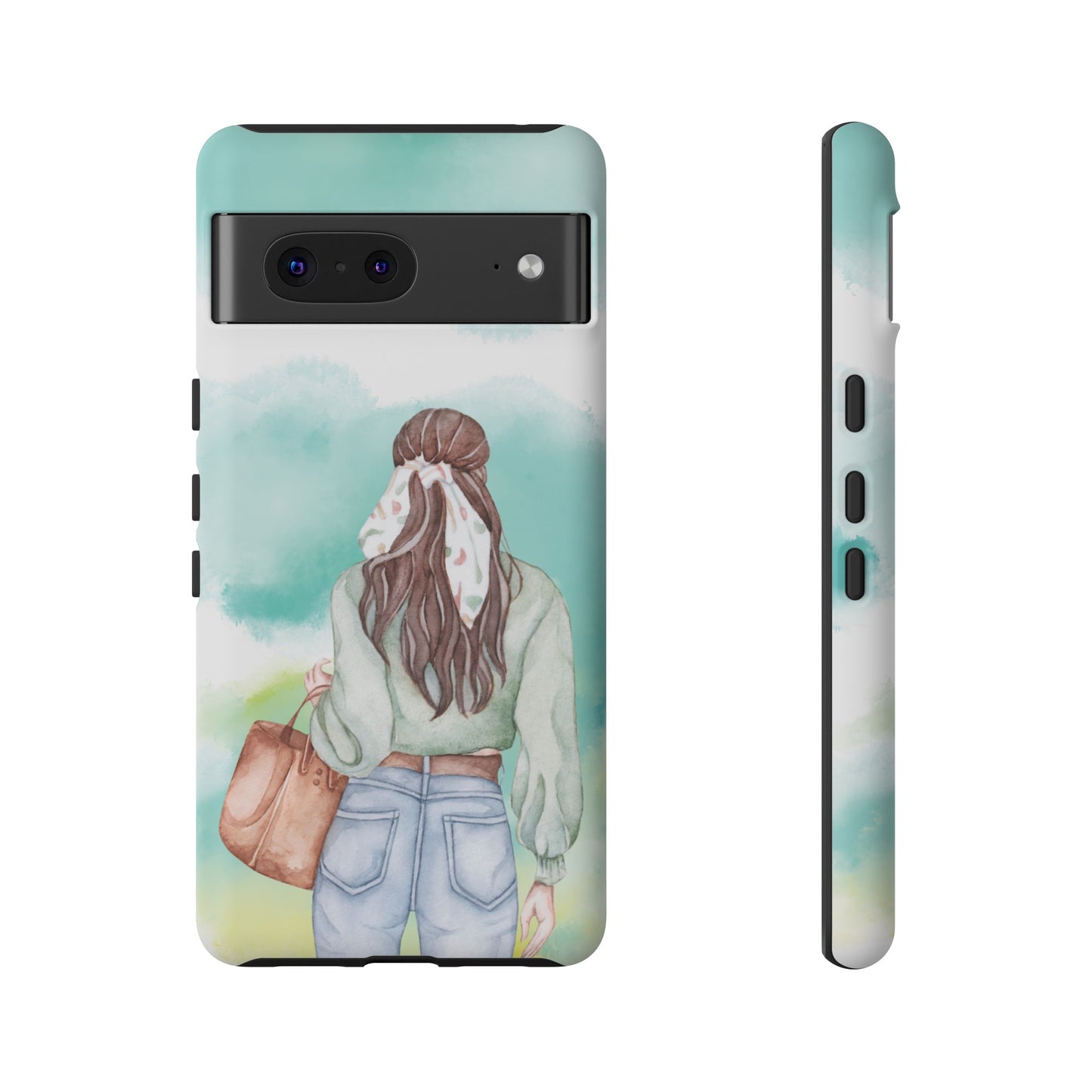 Girl Wallpaper Phone Case | iPhone 15 Plus/ Pro, 14, 13, 12| Google Pixel 7, Pro, 5| Samsung Galaxy S23 All Major Phone Models