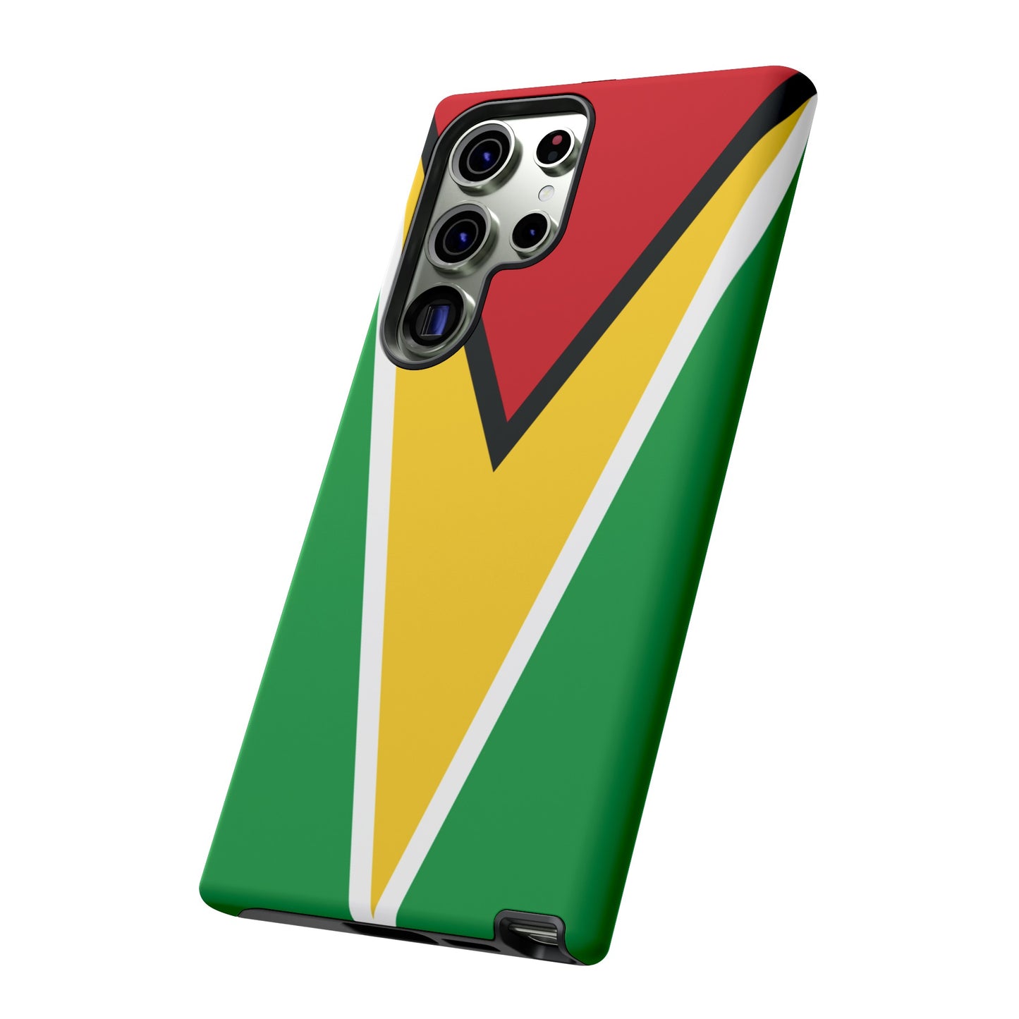 Guyana Flag Phone Case | iPhone 15 Plus/ Pro, 14, 13, 12| Google Pixel 7, Pro, 5| Samsung Galaxy S23 All Major Phone Models